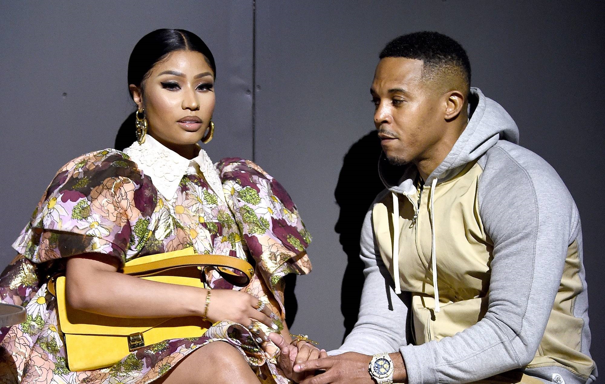 Nicki Minaj and Kenneth Petty