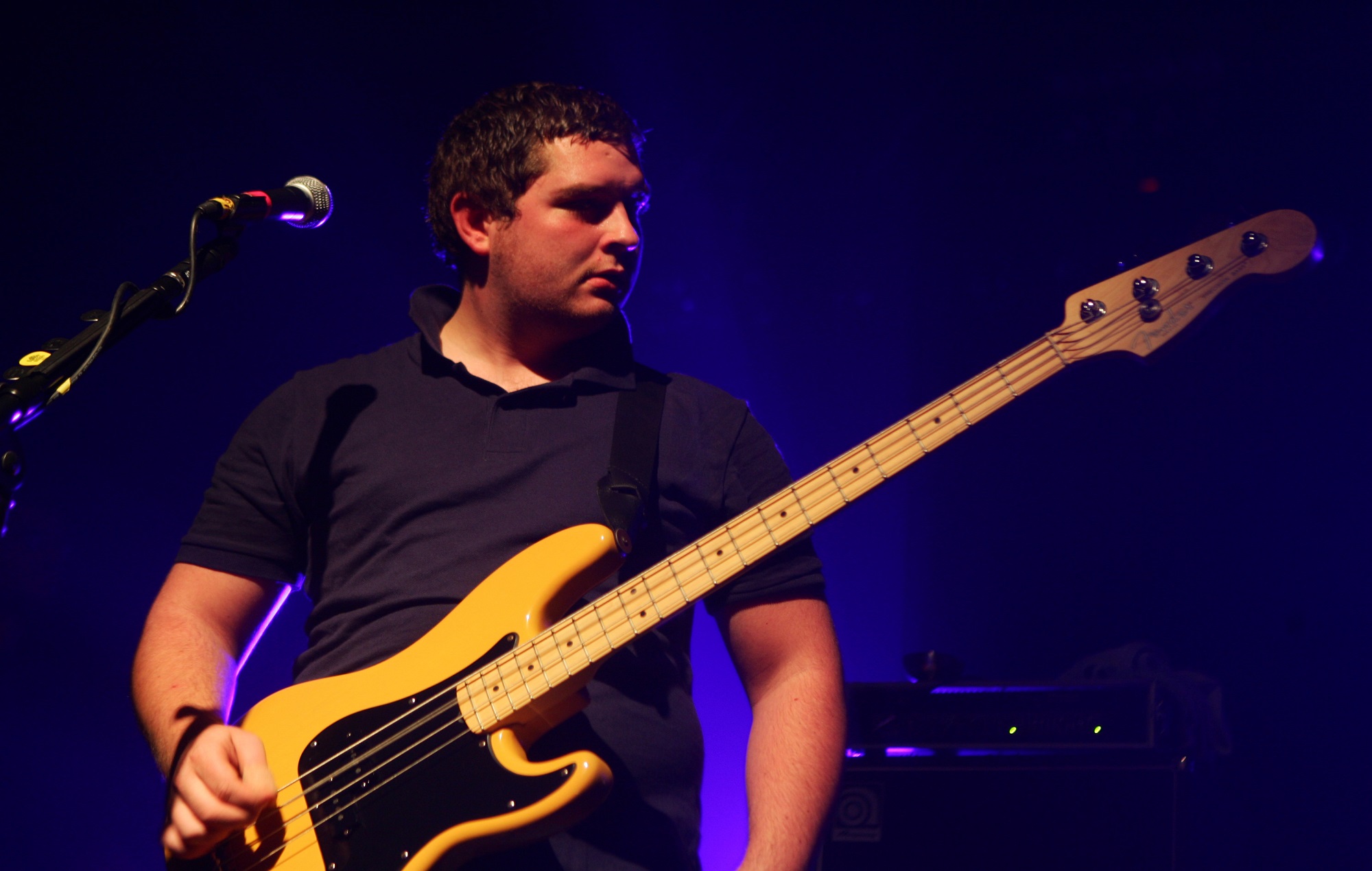Former Arctic Monkeys bassist Andy Nicholson