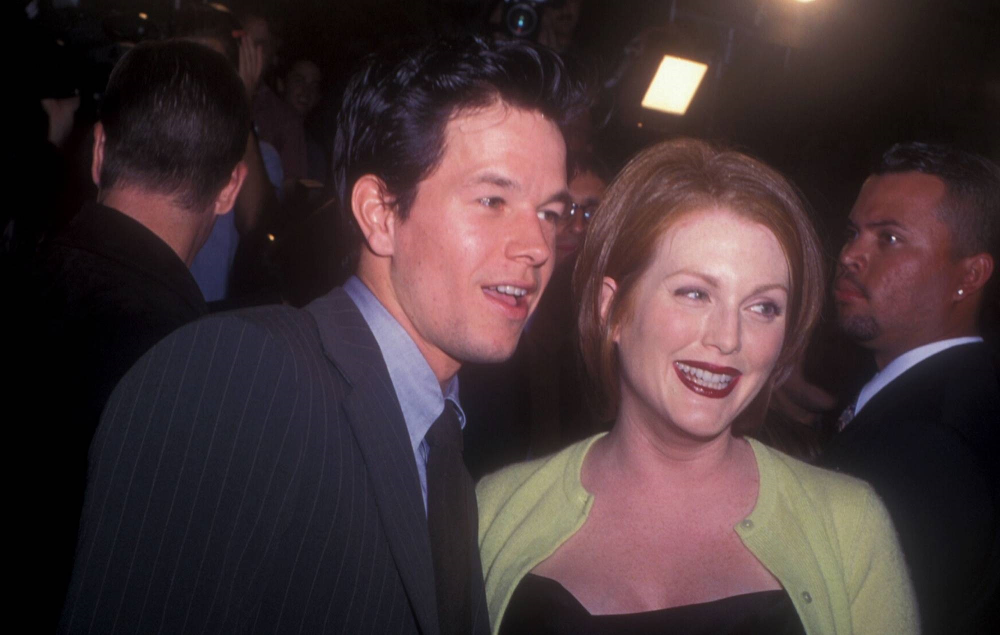 Mark Wahlberg and Julianne Moore