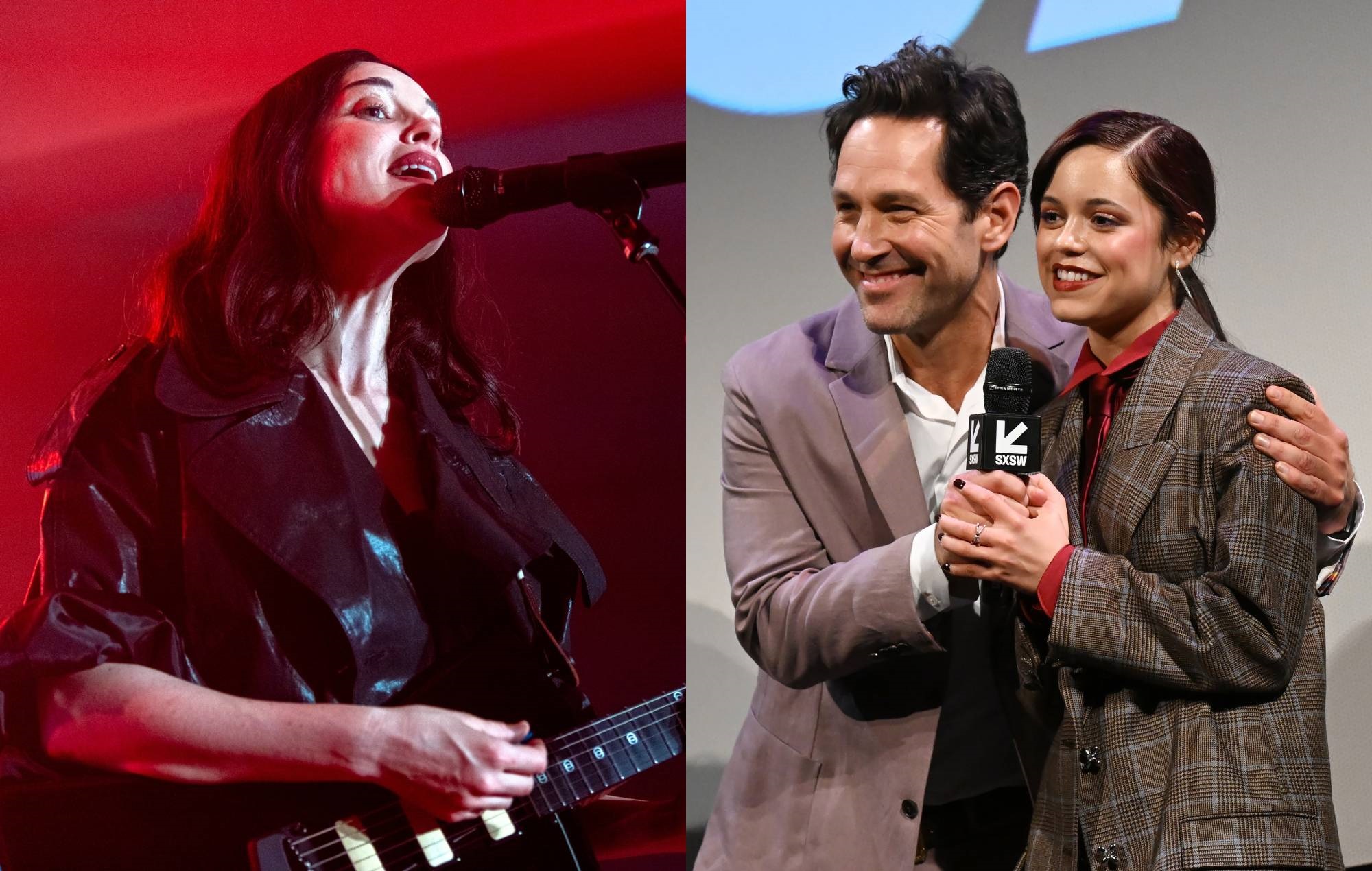 St. Vincent, Paul Rudd and Jenna Ortega