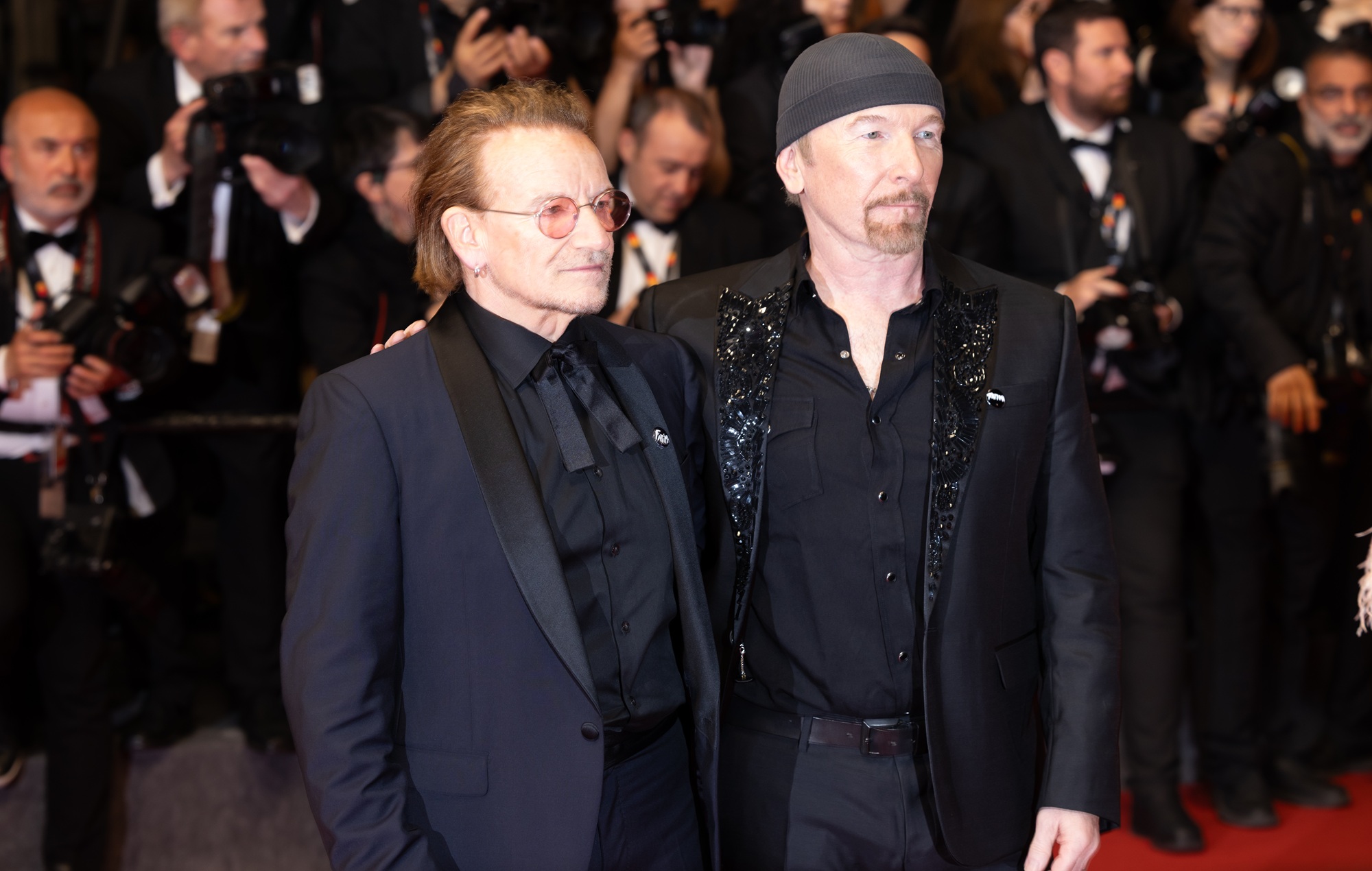 U2's Bono and The Edge