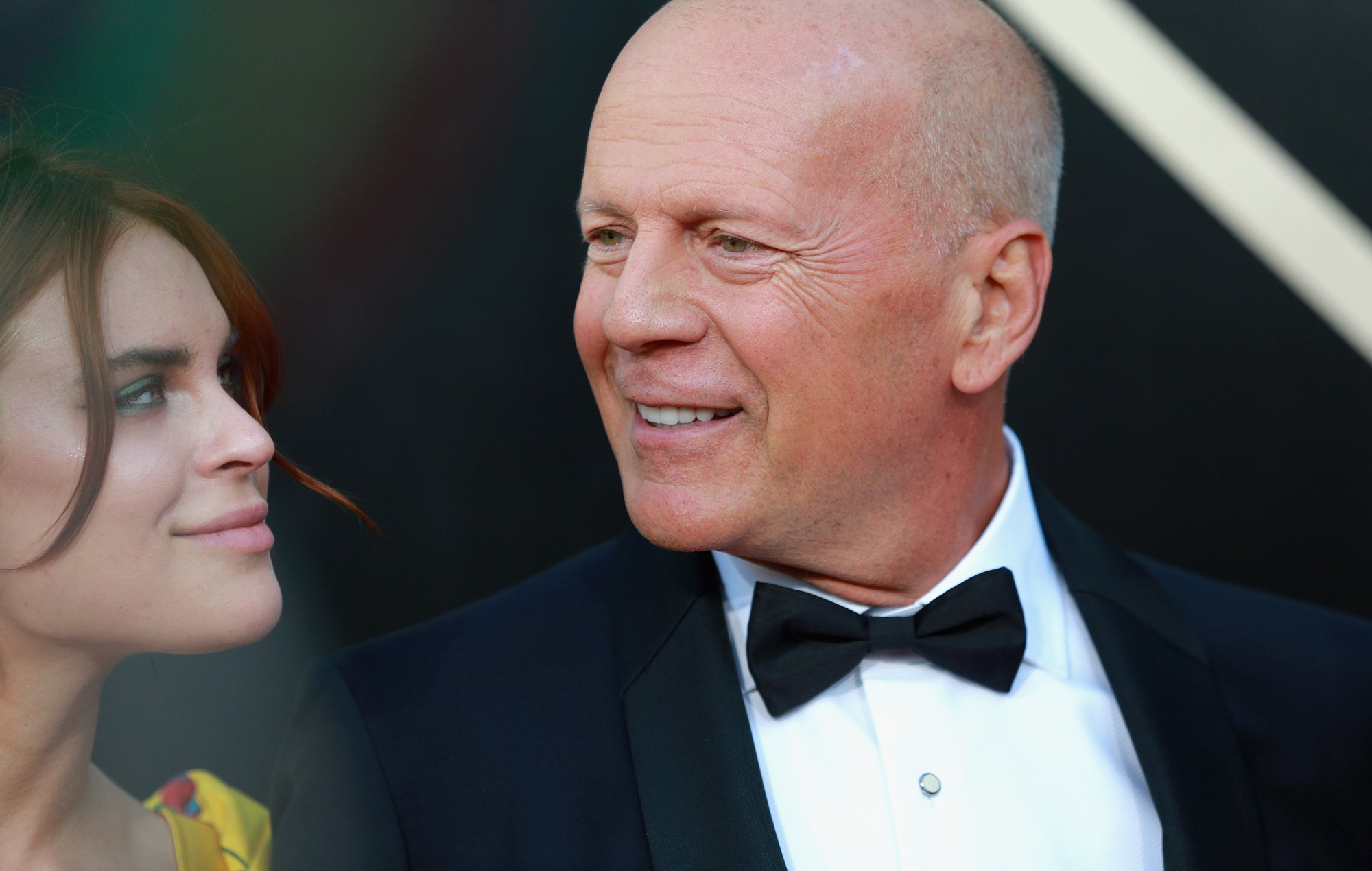Tallulah Willis and Bruce Willis