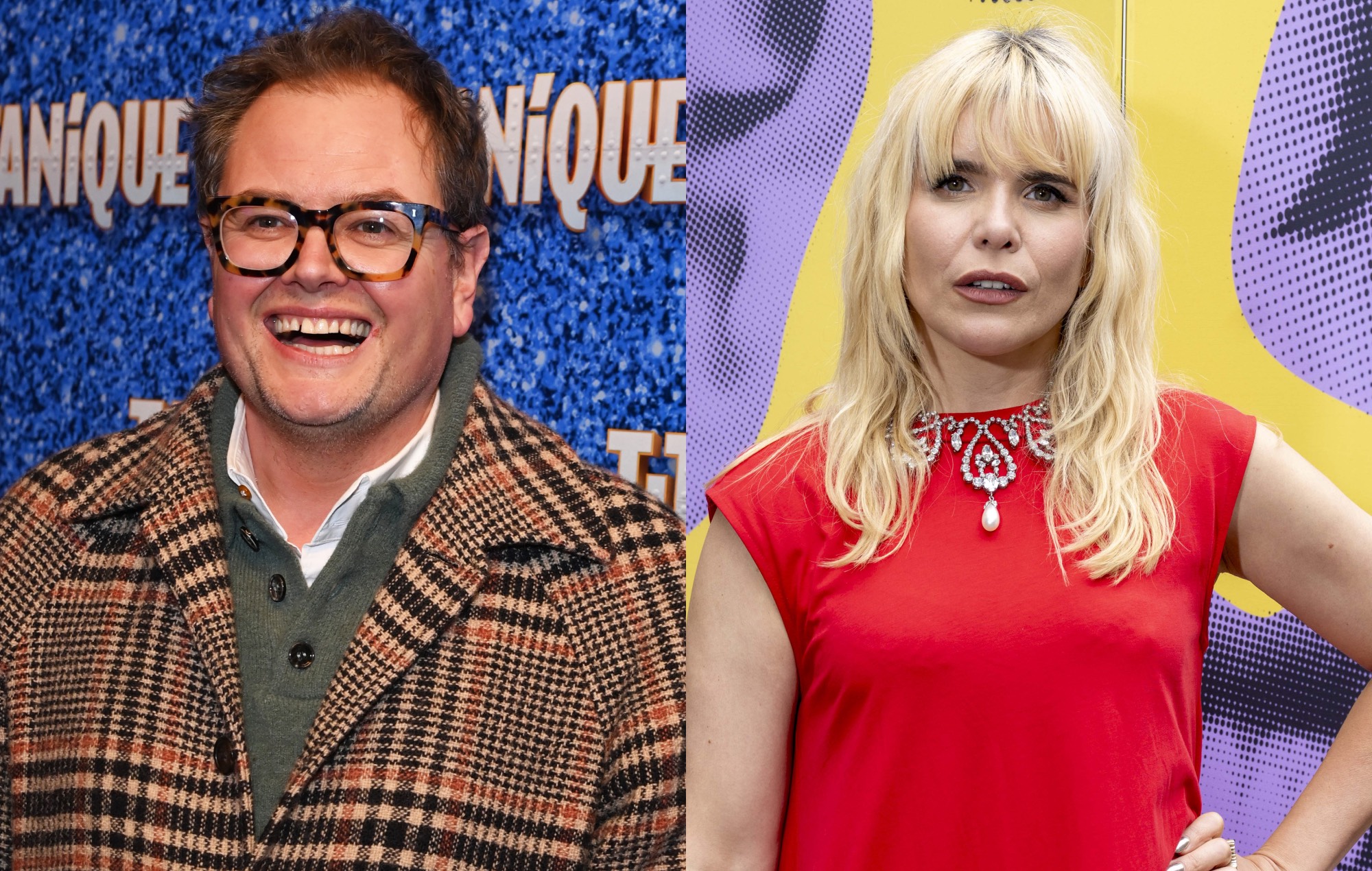 Alan Carr and Paloma Faith