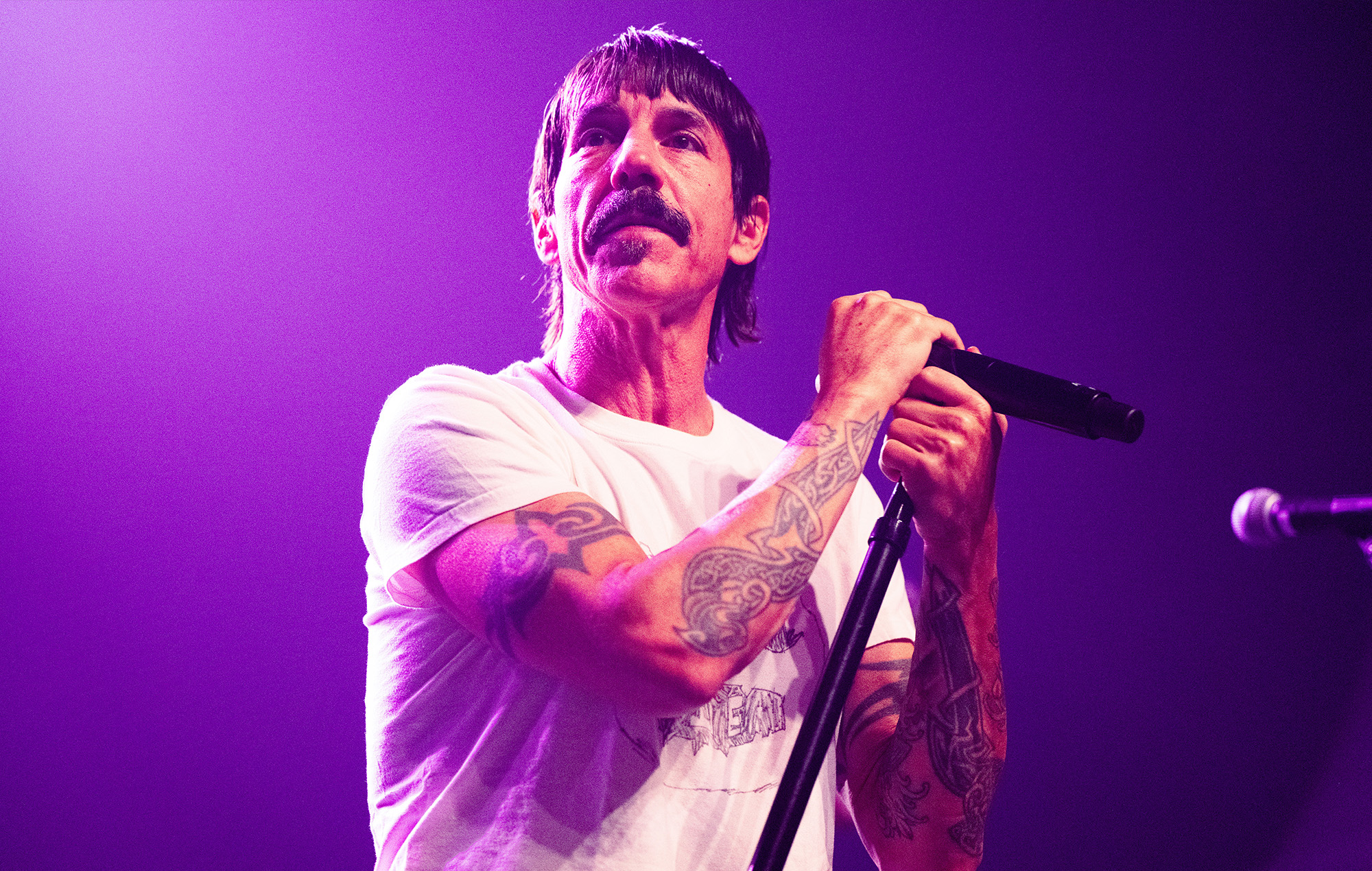 Anthony Kiedis of Red Hot Chili Peppers. Credit: Scott Dudelson/Getty Images