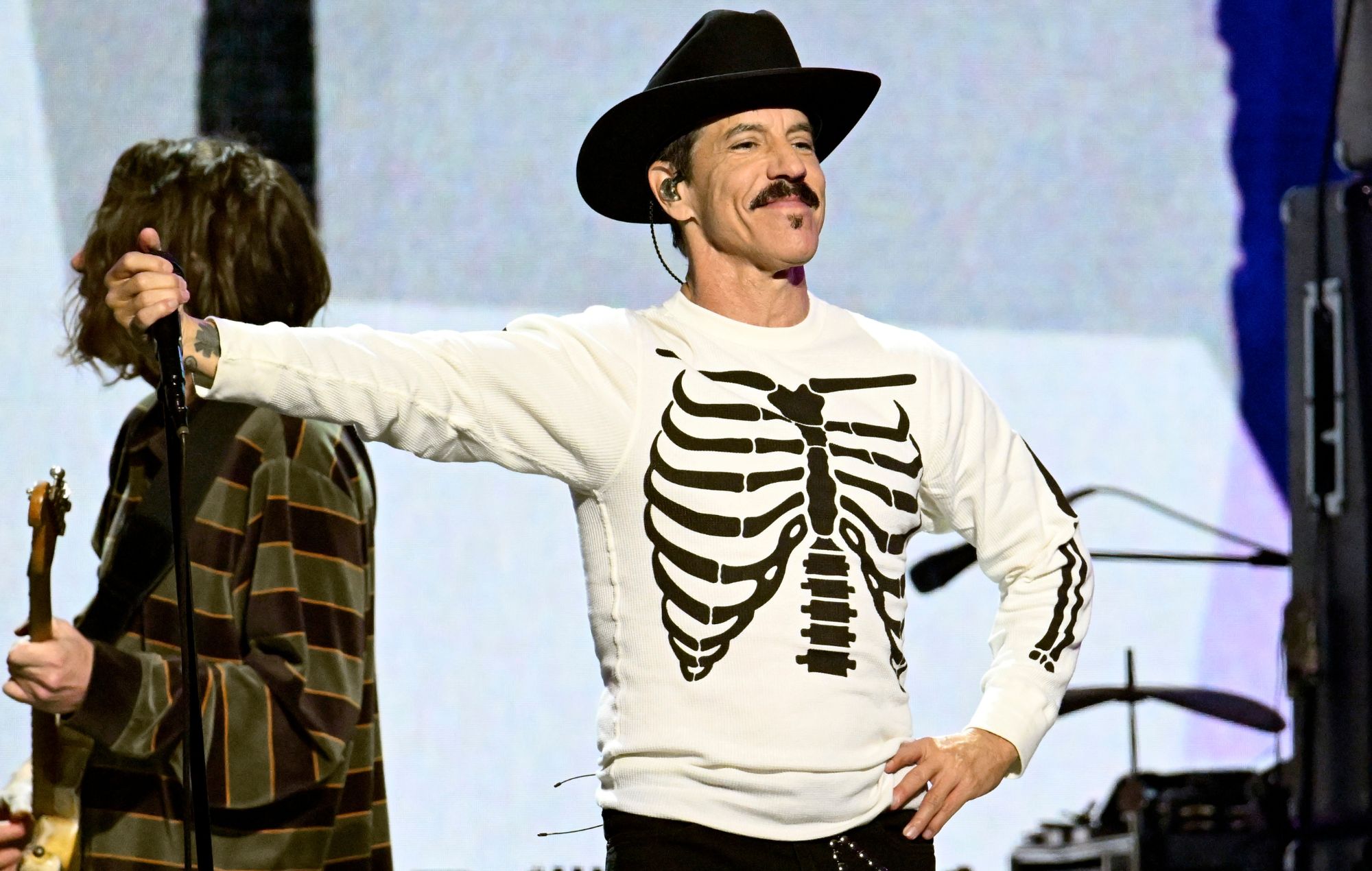 Anthony Kiedis of Red Hot Chili Peppers in 2025