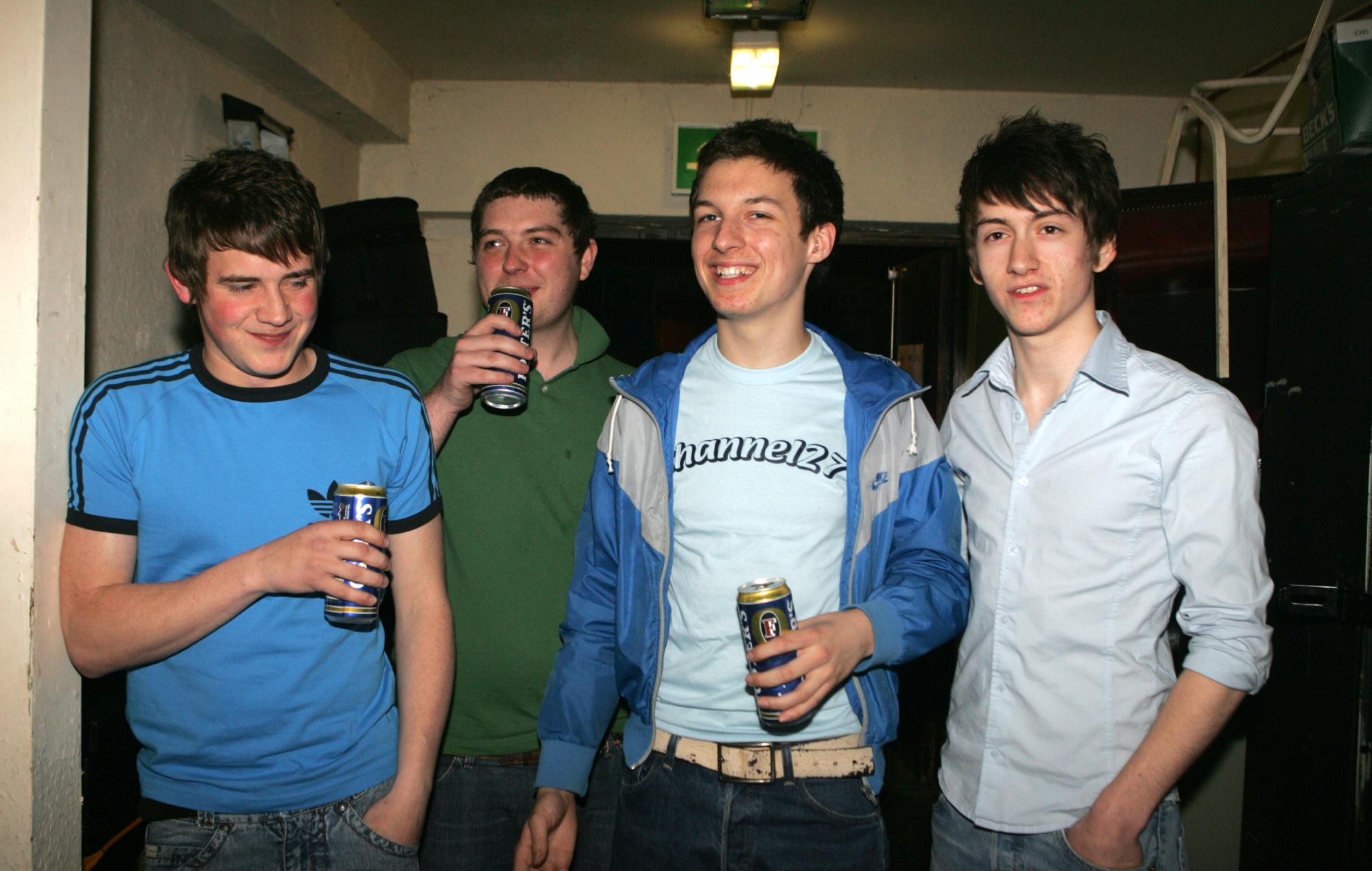 Arctic Monkeys in 2005, photo by Andy Willsher/Redferns/Getty