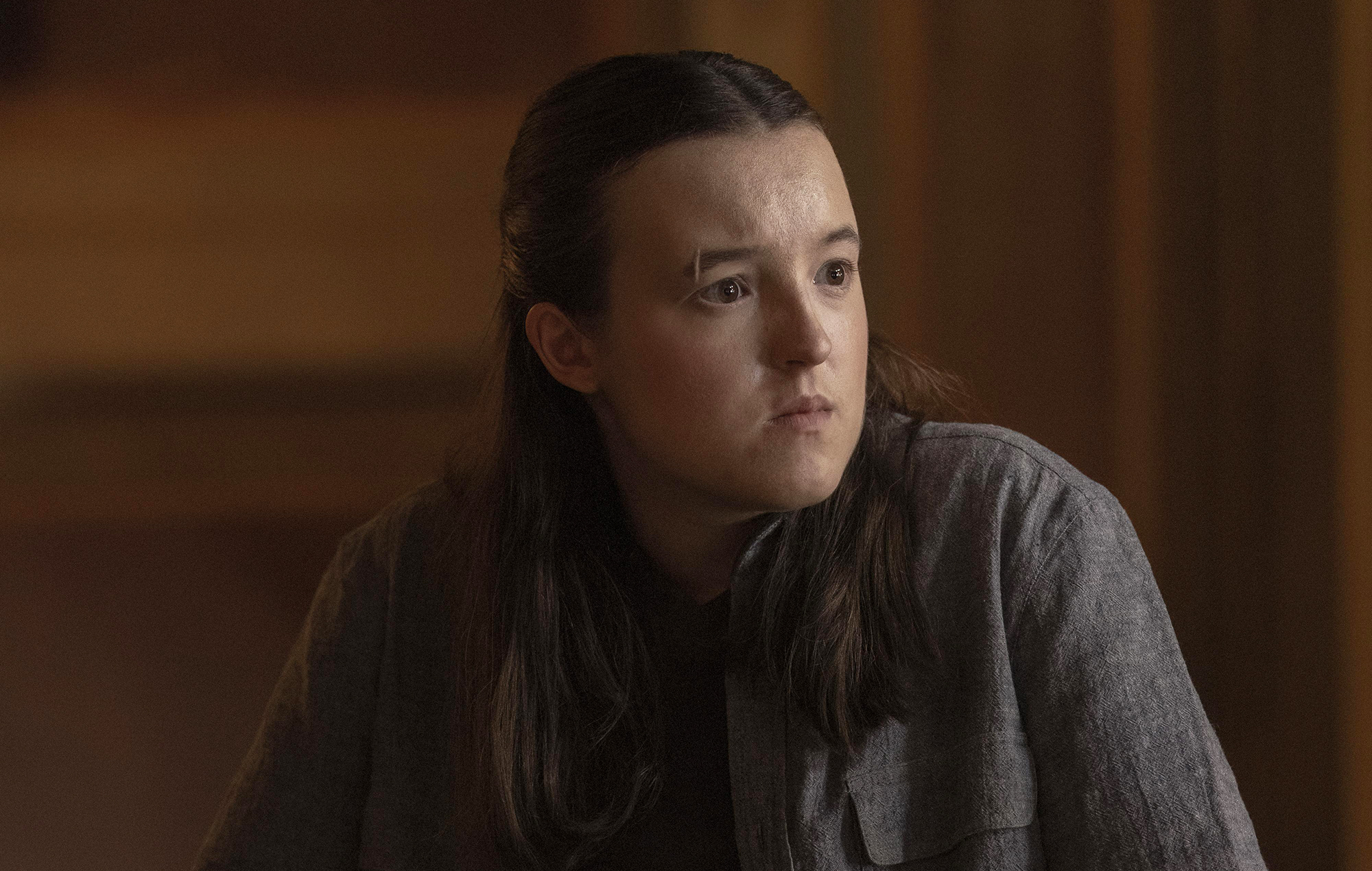 Bella Ramsey as Ellie in 'The Last Of Us' season 2, episode 5