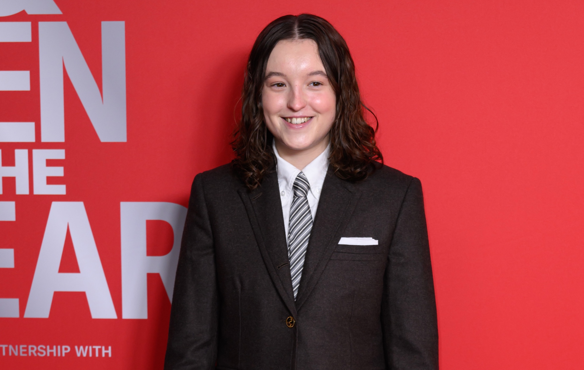Bella Ramsey attends the GQ Men Of The Year Awards 2024. CREDIT: Karwai Tang/WireImage via Getty Images