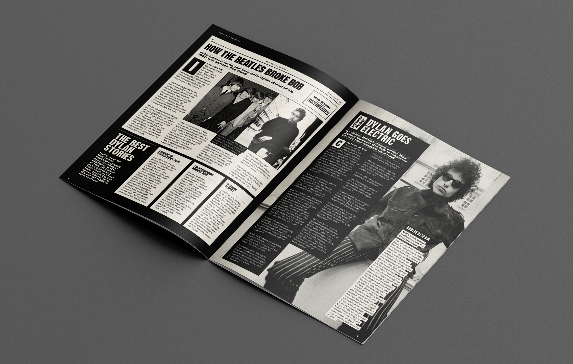 Special print edition of NME to celebrate Bob Dylan film 'A Complete Unknown.