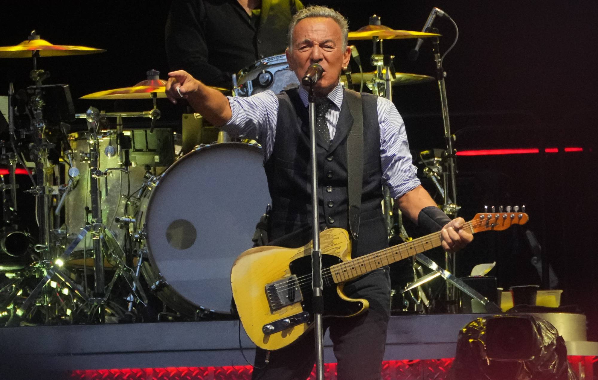 Bruce Springsteen Performs In San Sebastian