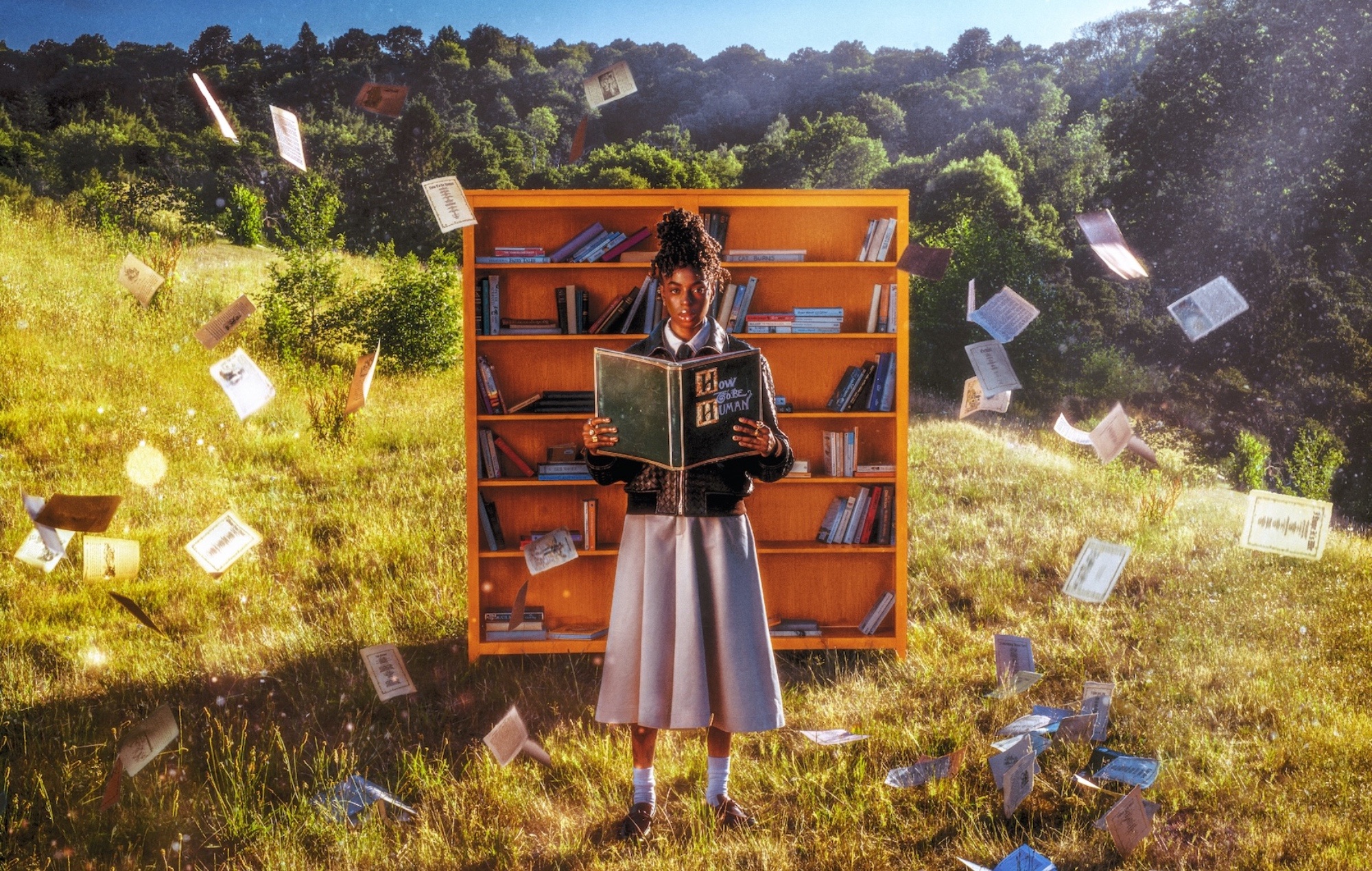 Cat Burns – 'How To Be Human' album cover artwork