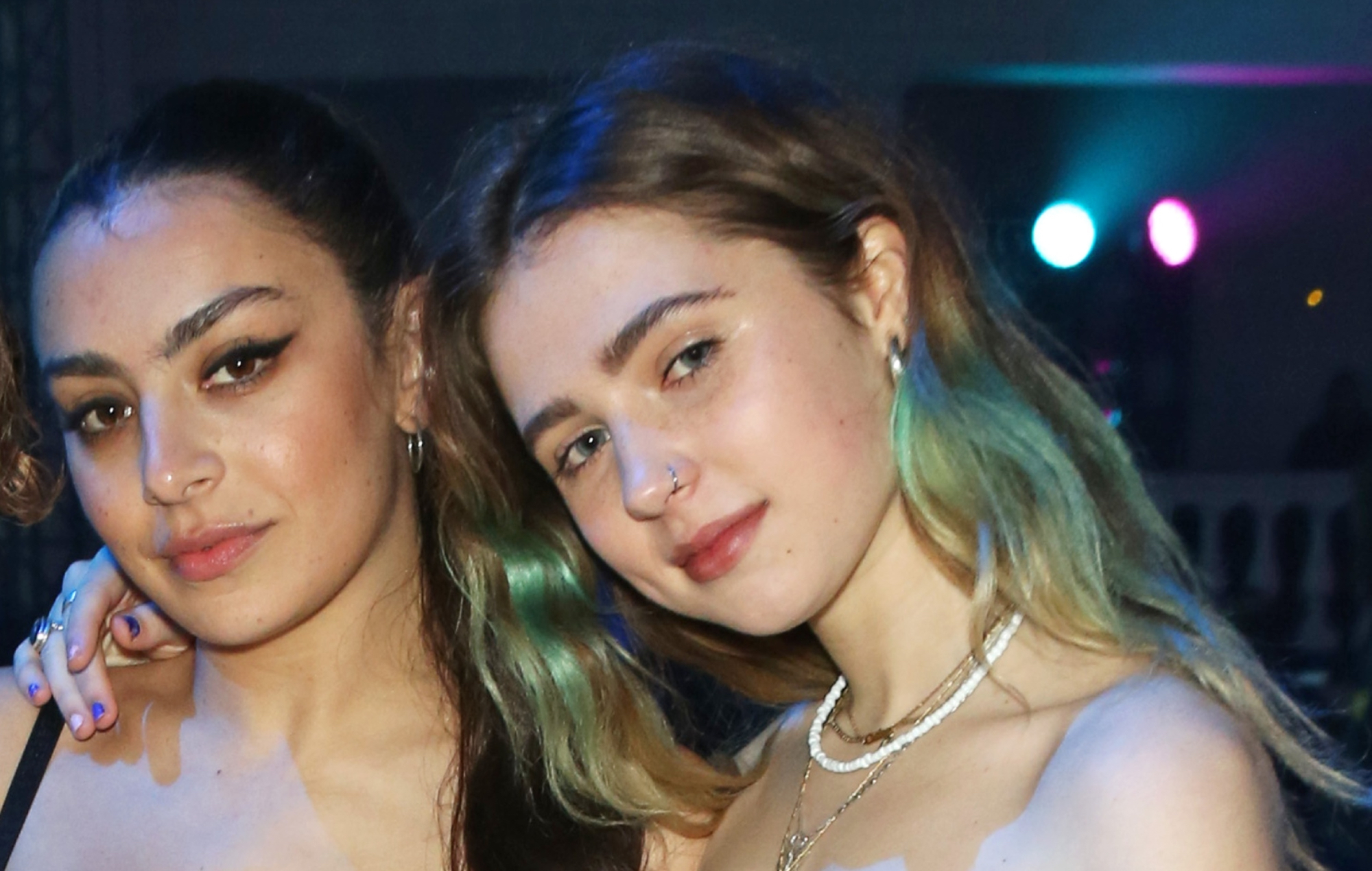 Charli XCX and Clairo at the NME Awards 2020