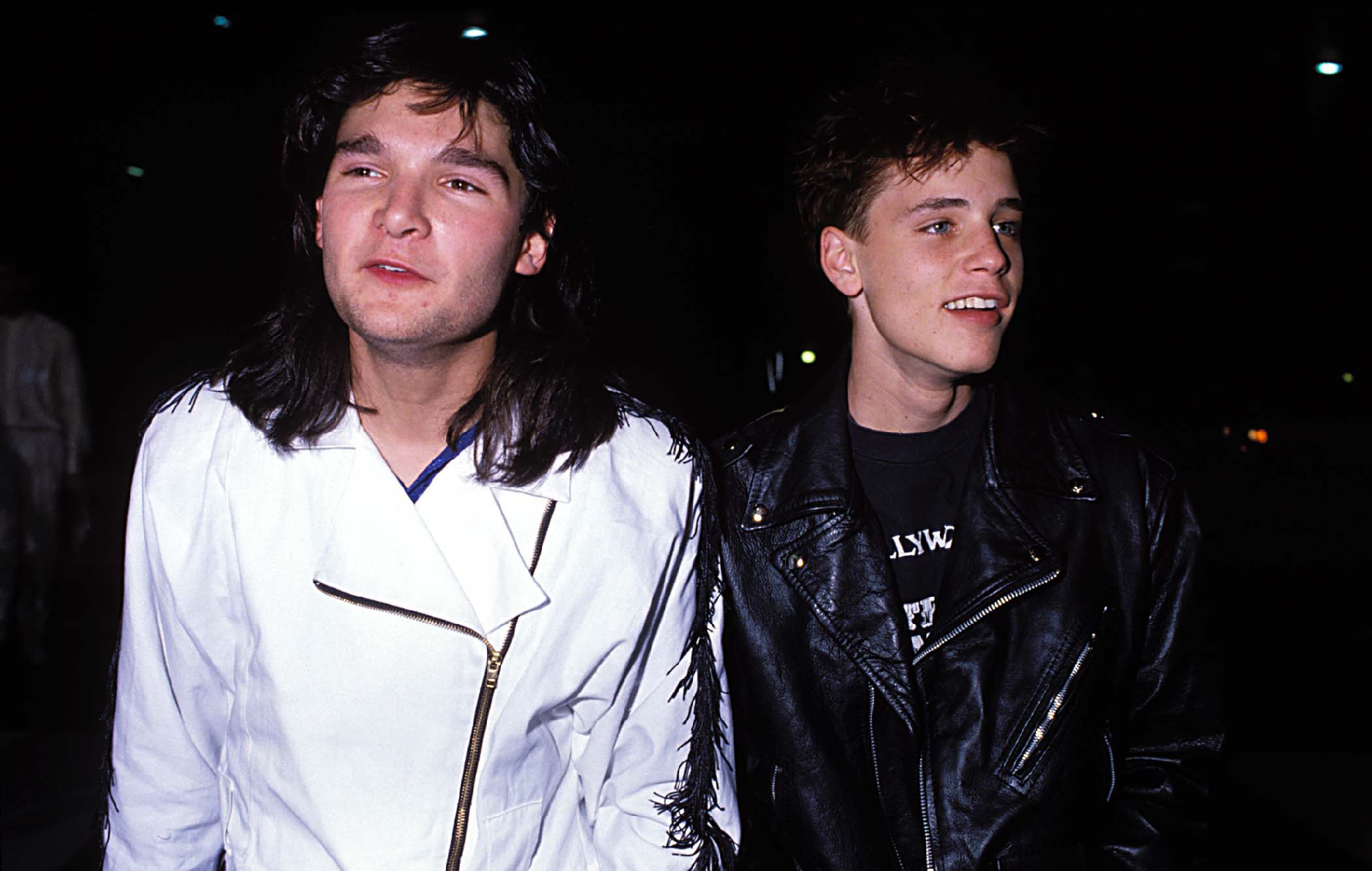 Corey Feldman and Corey Haim in 1989