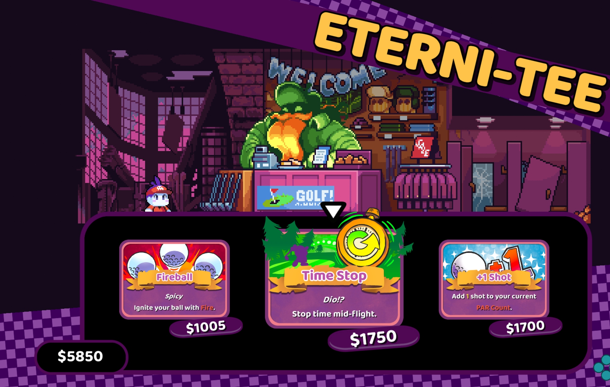 Cursed To Golf Eterni-tee