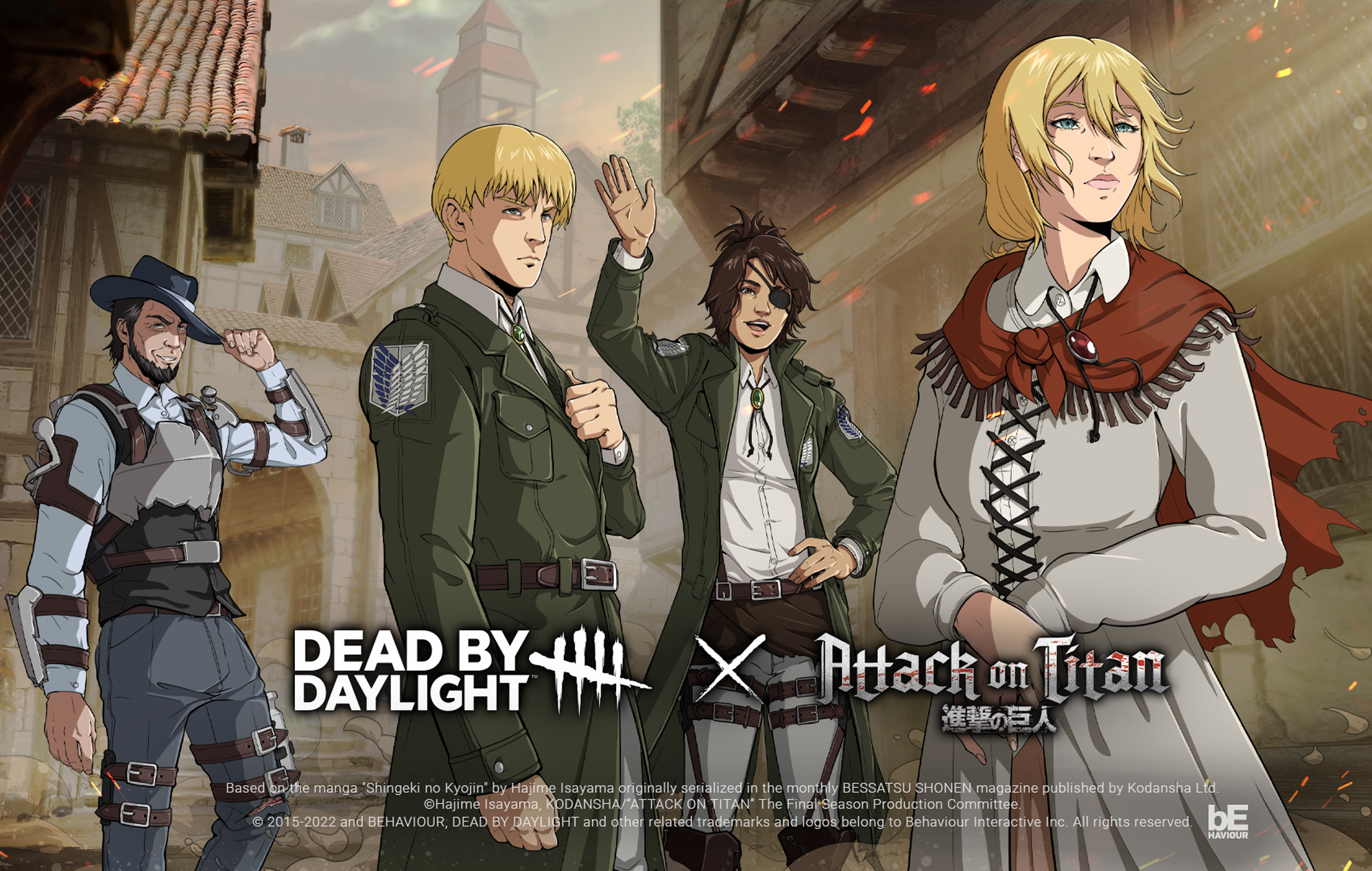 Dead By Daylight x Attack On Titan