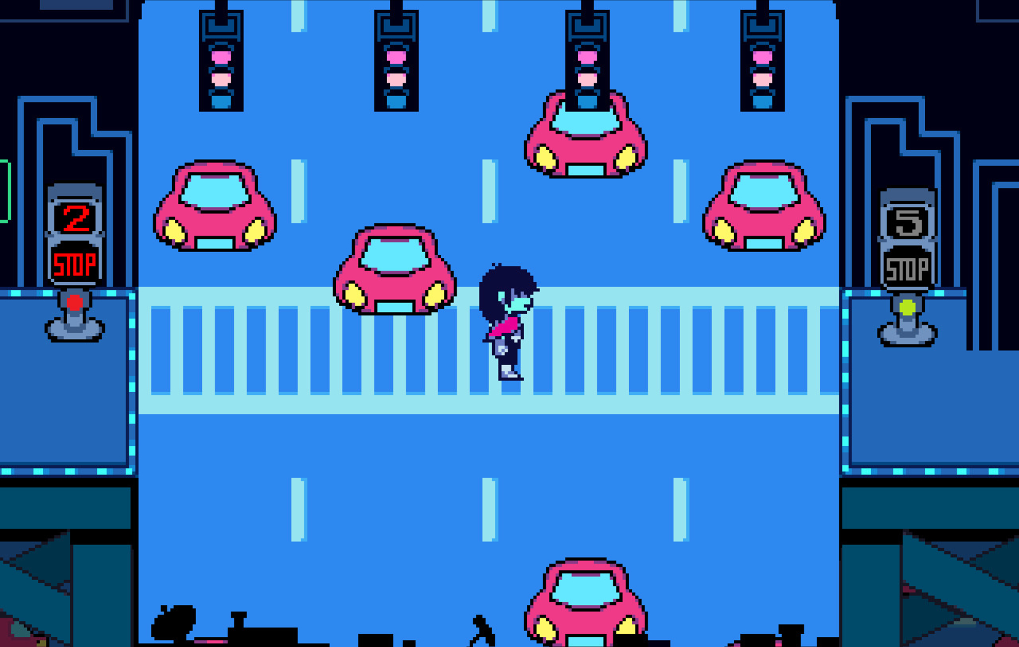 Deltarune road