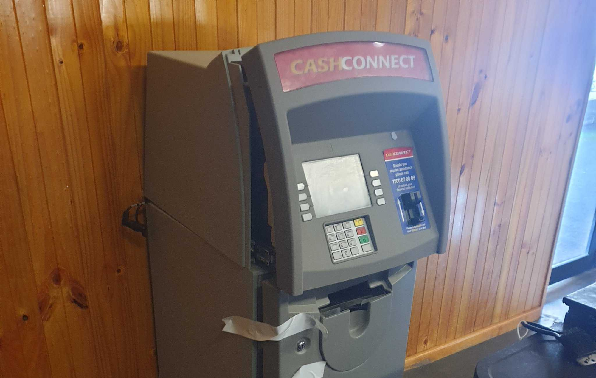 Doom on cash machine