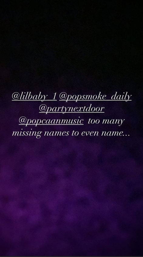 Drake Instagram Story 2