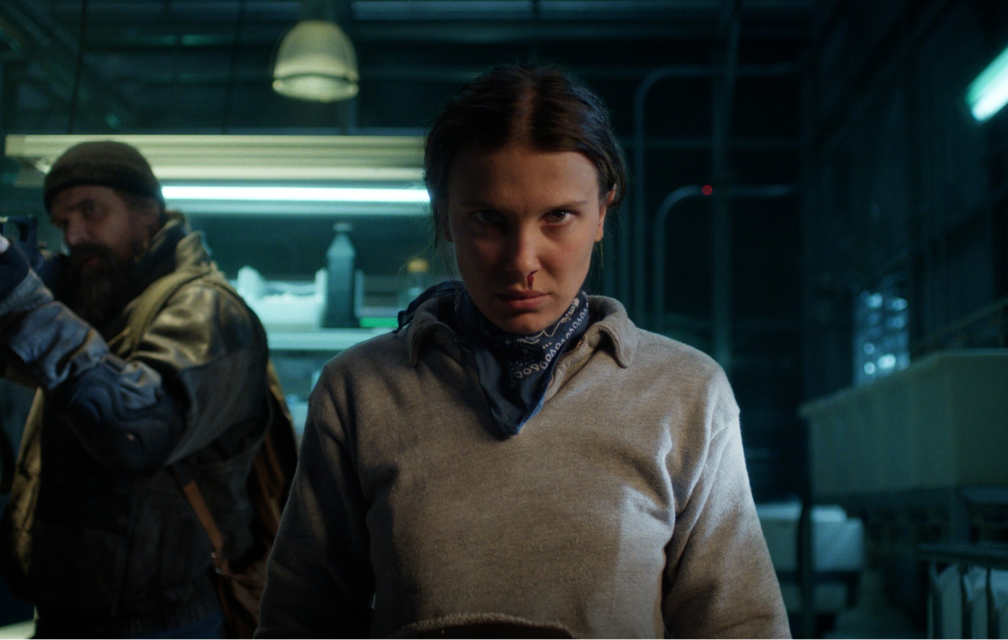 Millie Bobby Brown as Eleven in Stranger Things season 5