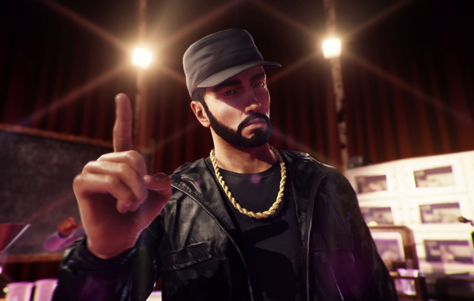 Eminem in 'Hitman: World Of Assassination'