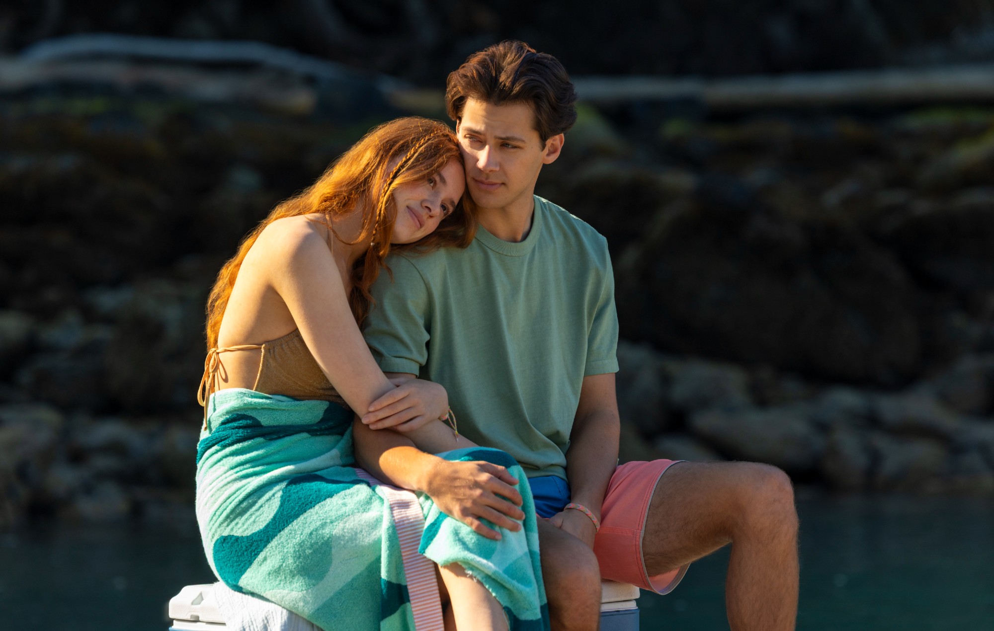 Sadie Soverall and Matt Cornett in Every Year After