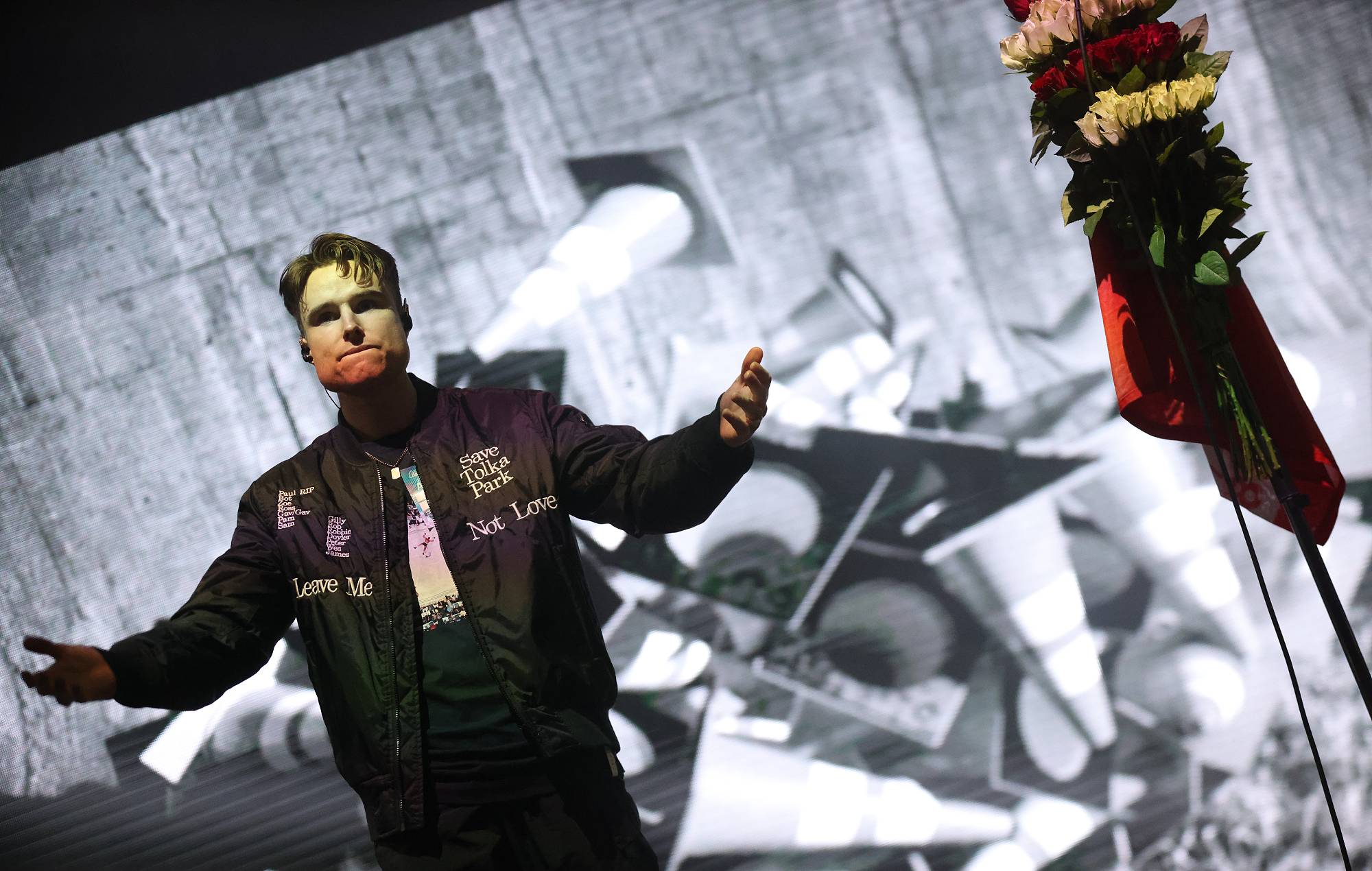 For Those I Love performs at Rankins Wood tent at Electric Picnic 2022 at Stradbally Hall Estate on September 03, 2022 in Dublin, Ireland. (Photo by Debbie Hickey/Getty Images)