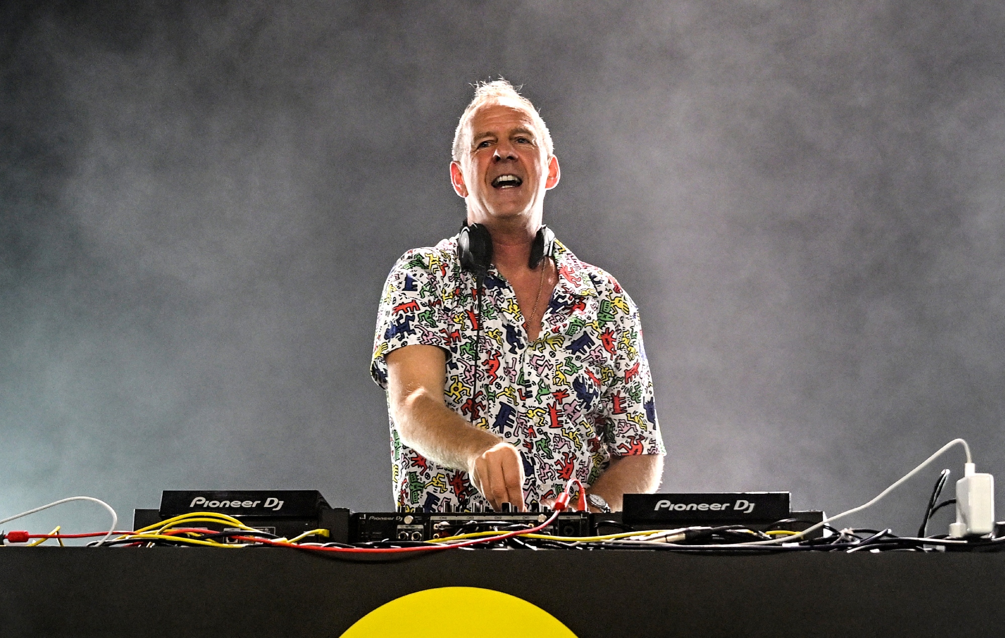 Fatboy Slim (Photo by Samir Hussein/Getty Images for EE)