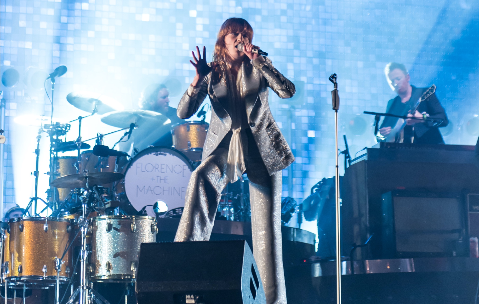 Florence + The Machine headlining Glastonbury 2015, photo by Ian Gavan/Getty