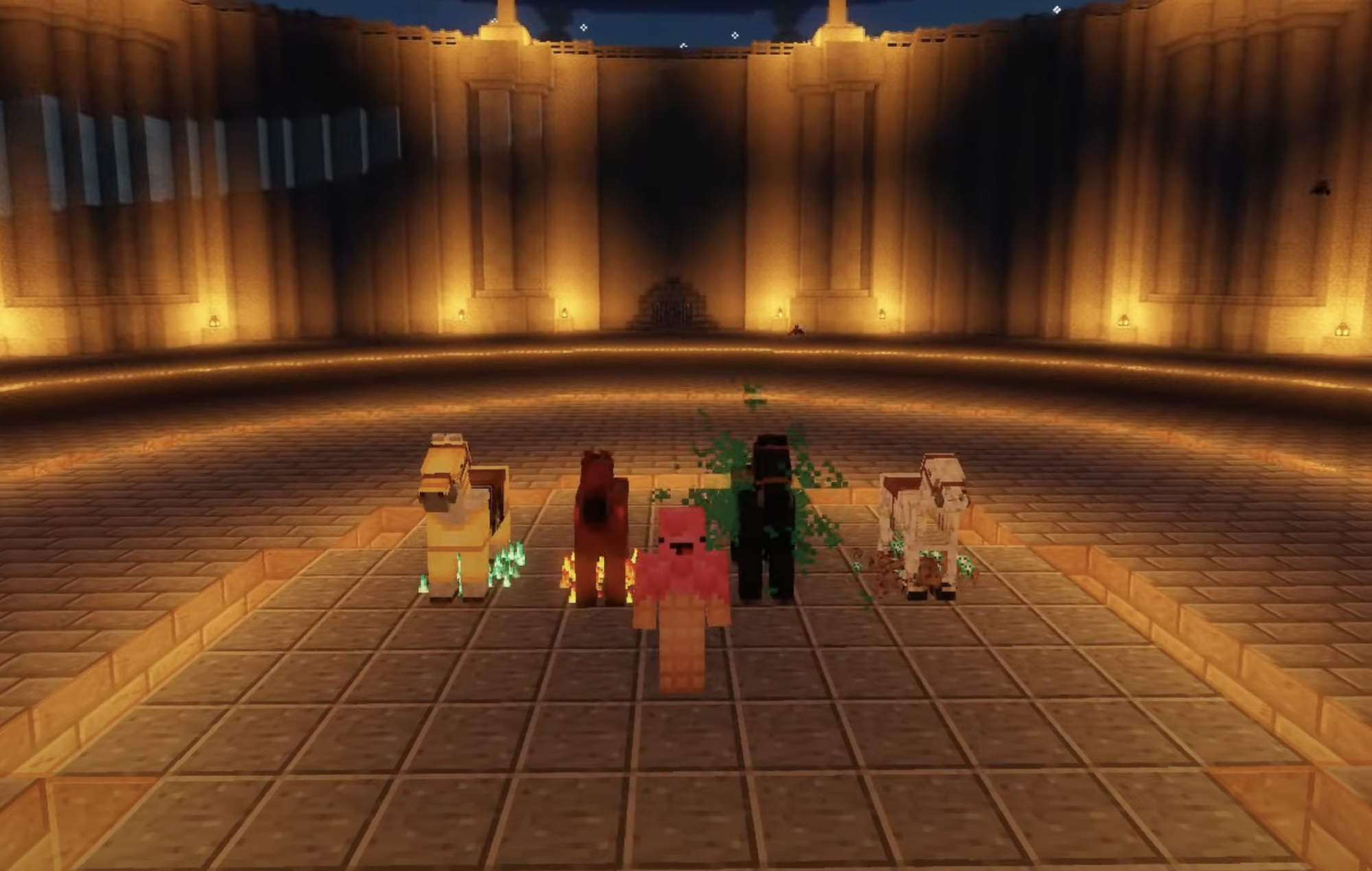 The Four Horsemen of The Apocalypse have come to Minecraft