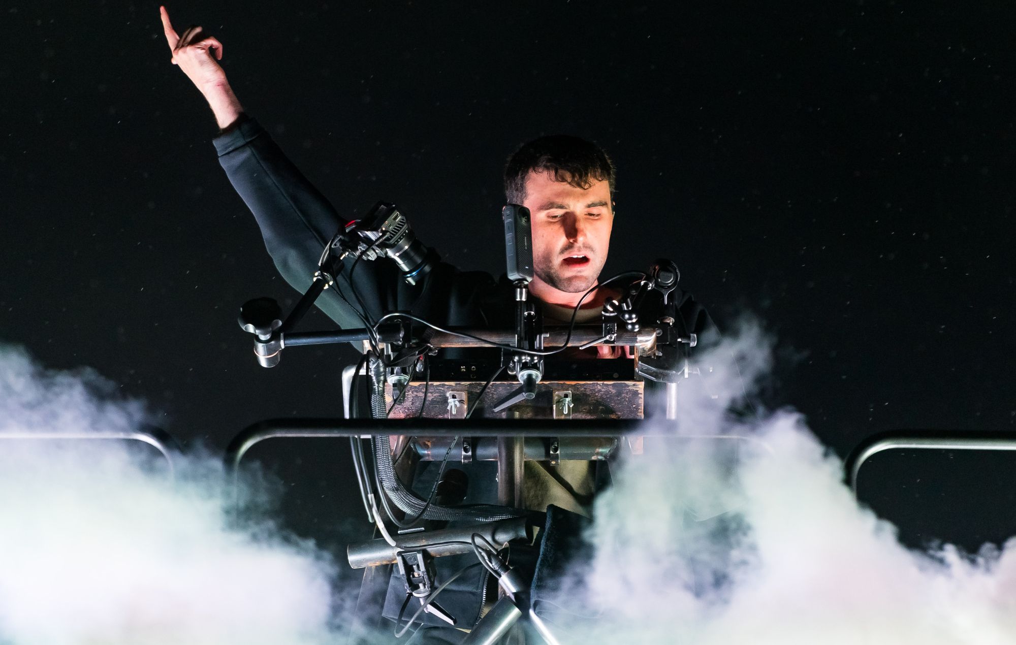 Fred Again performs in 2024