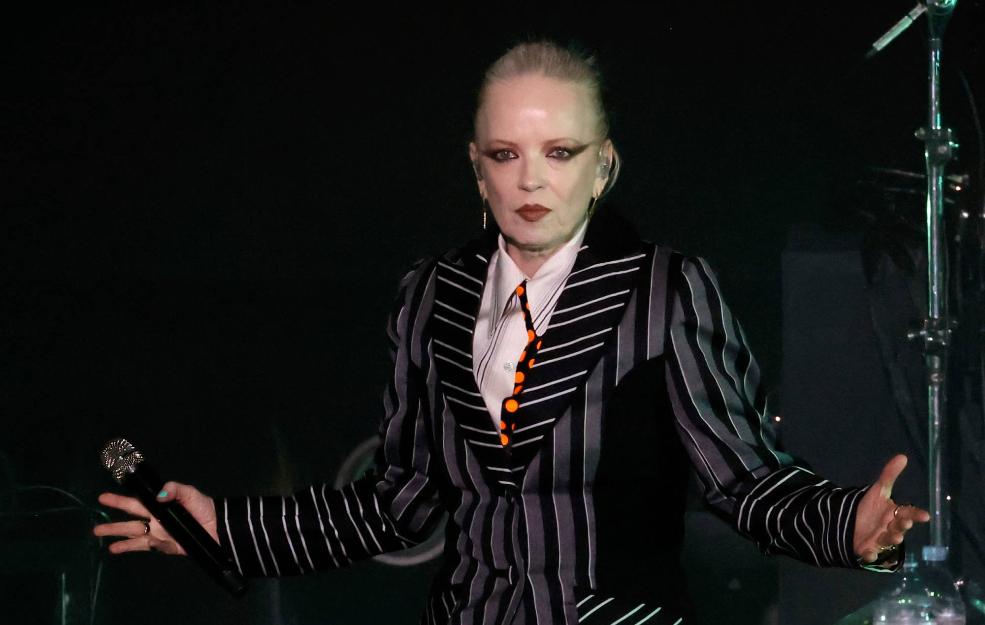 Shirley Manson of Garbage performs at The Greek Theatre on June 09, 2023 in Los Angeles, California. (Photo by Kevin Winter/Getty Images)