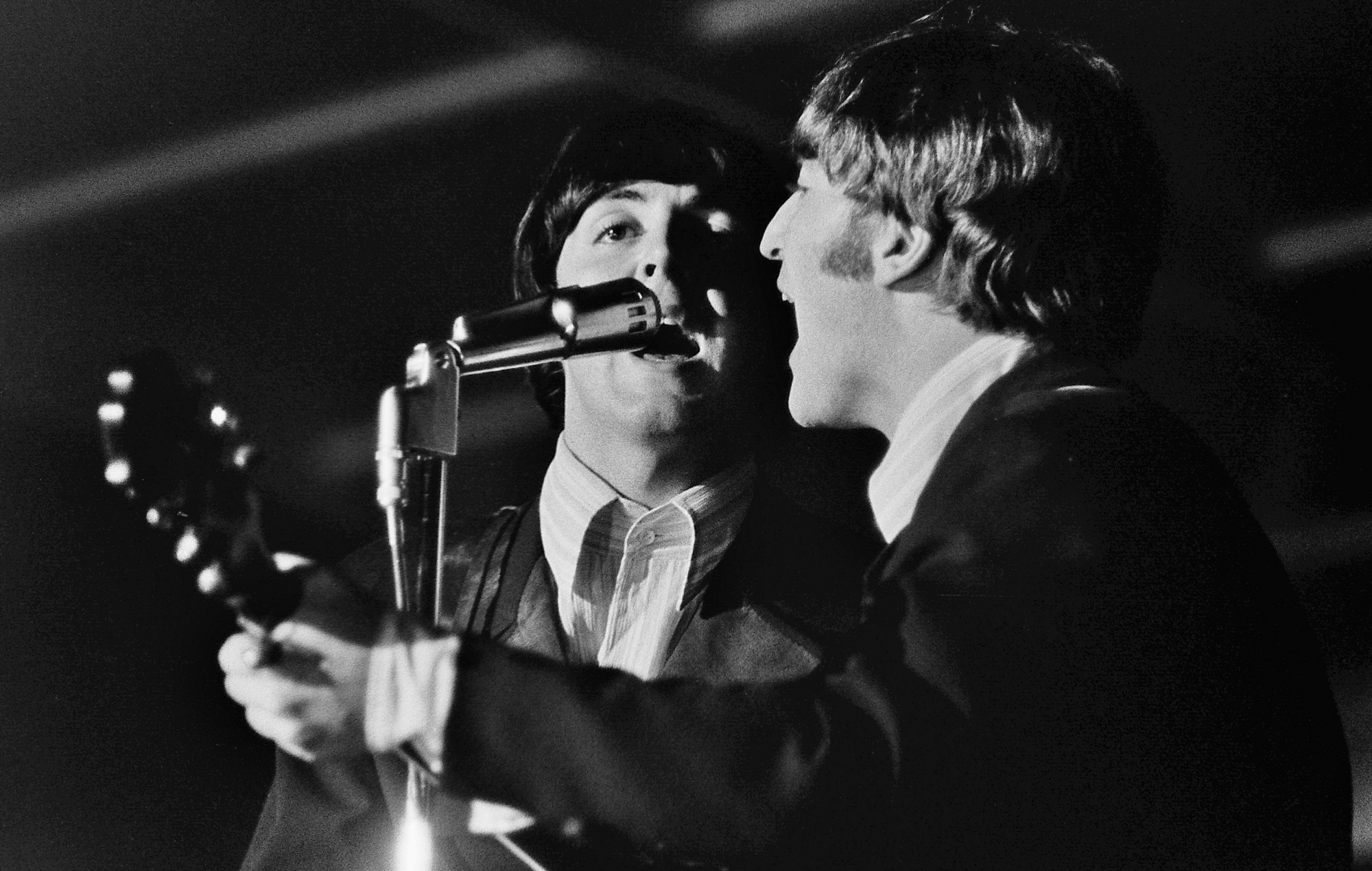 Paul McCartney and John Lennon
