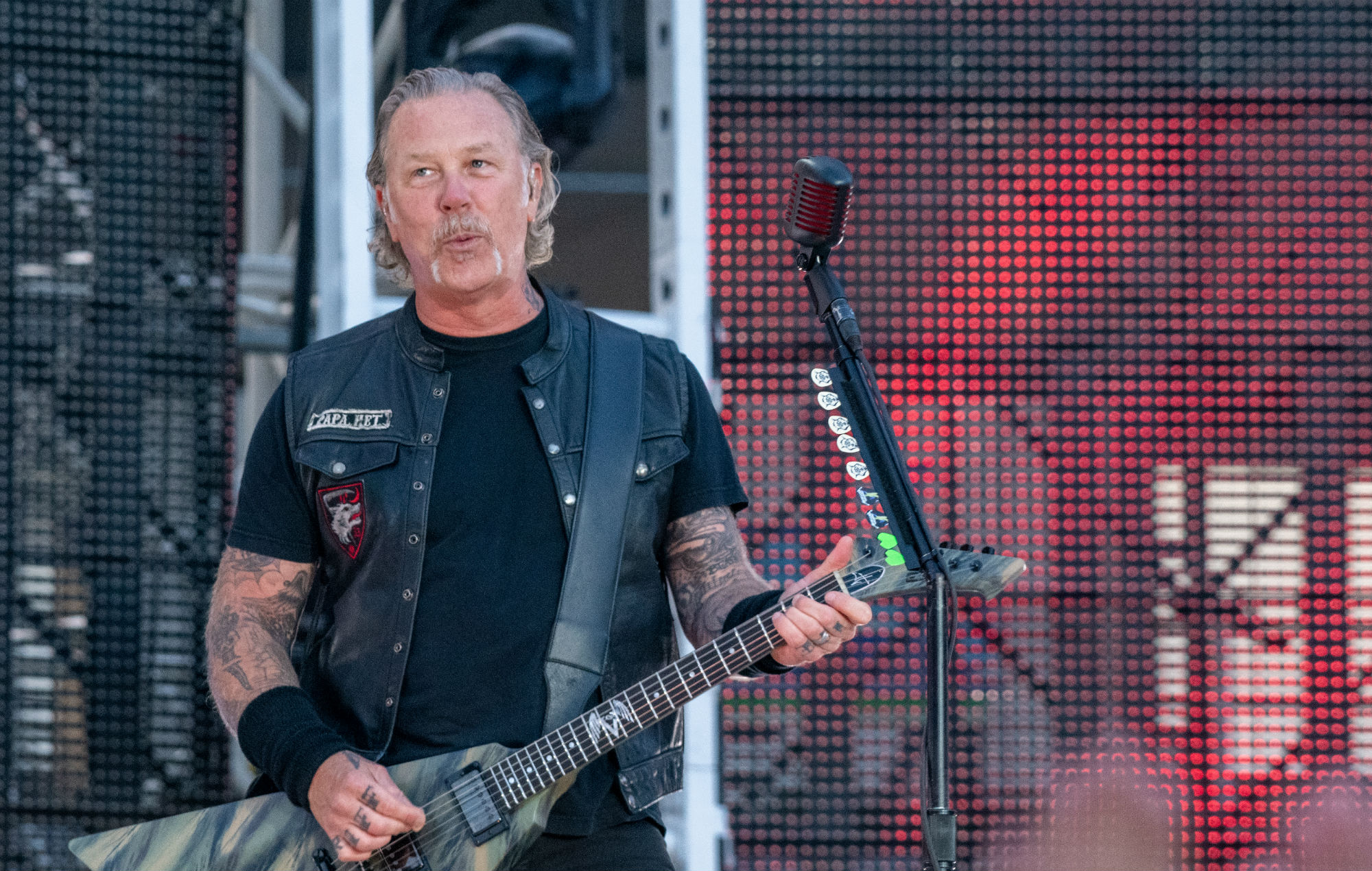 Metallica’s James Hetfield