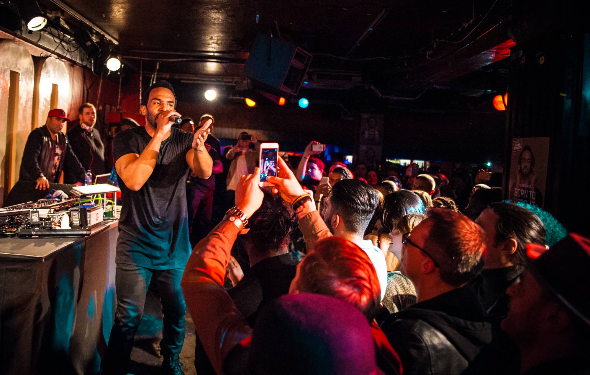 Craig David performs at The 100 Club on February 24, 2016 in London, England. (Photo by Venla Shalin/Redferns)