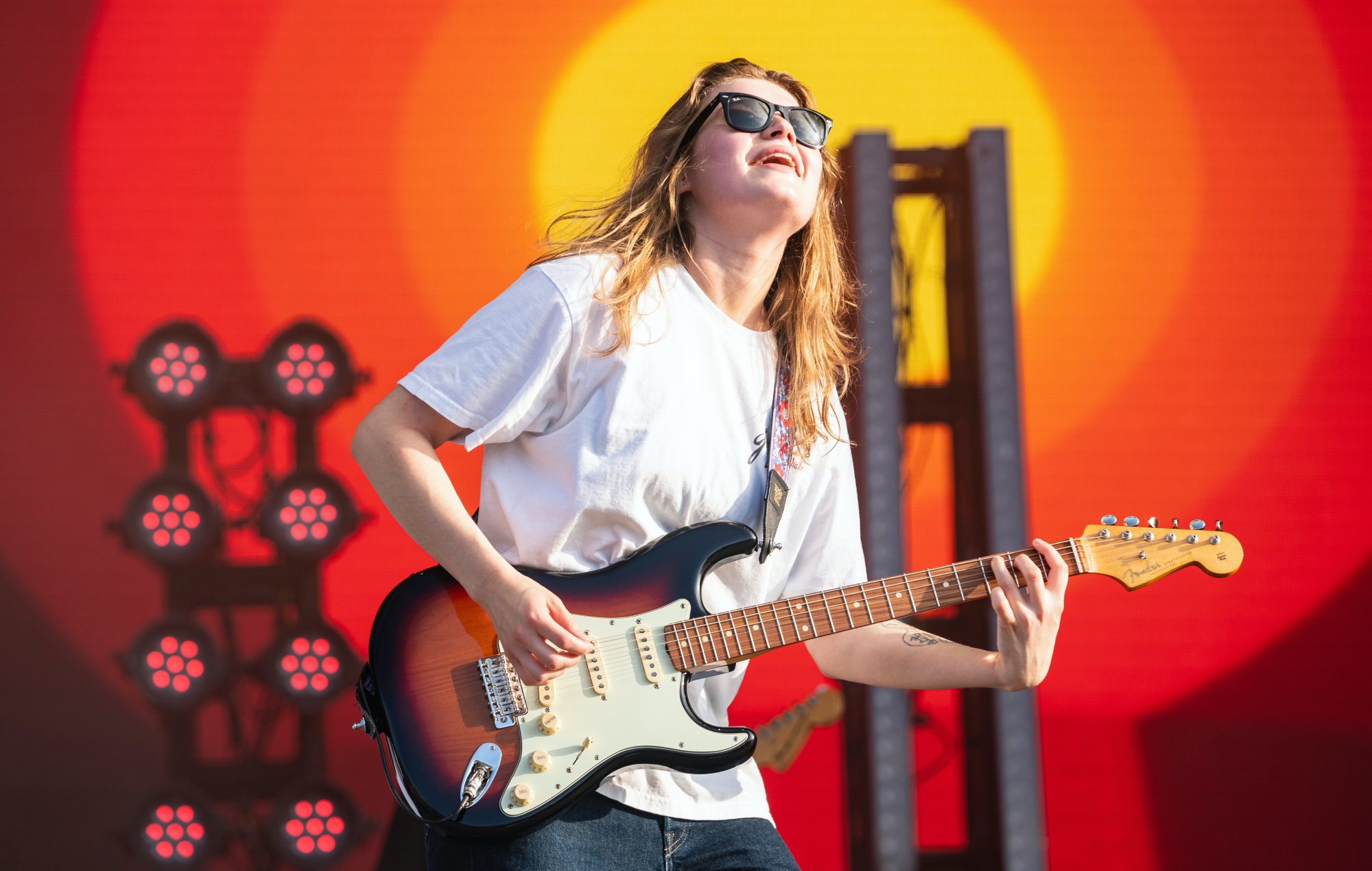 Girl In Red performing live on stage