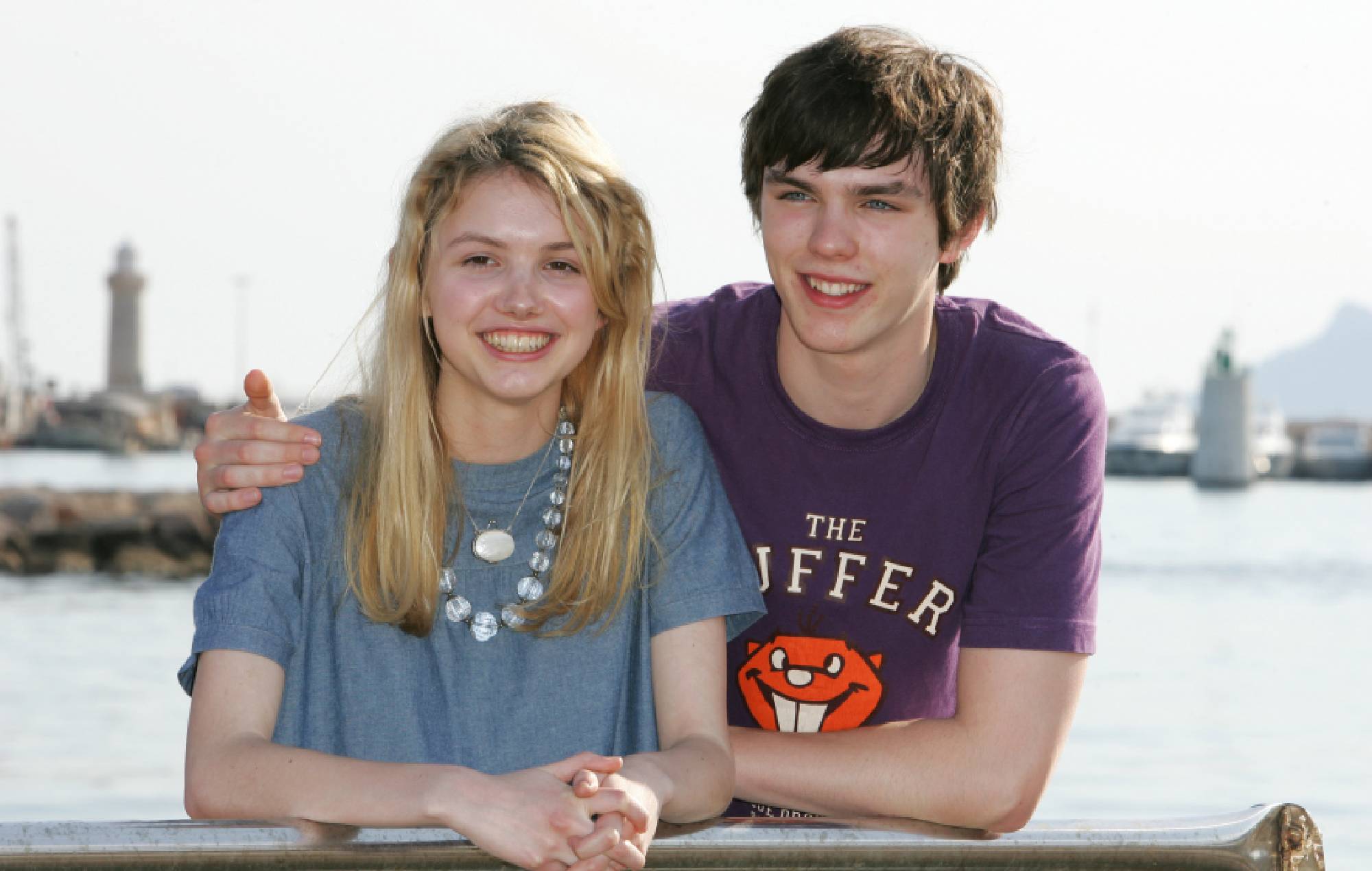 Hannah Murray and Nicholas Hoult