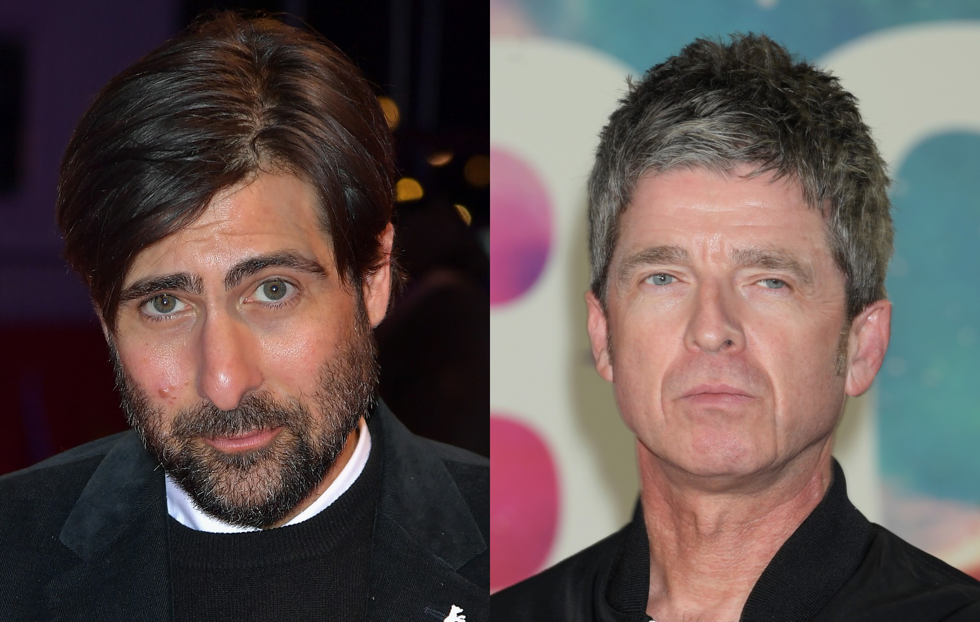 Jason Schwartzman and Noel Gallagher