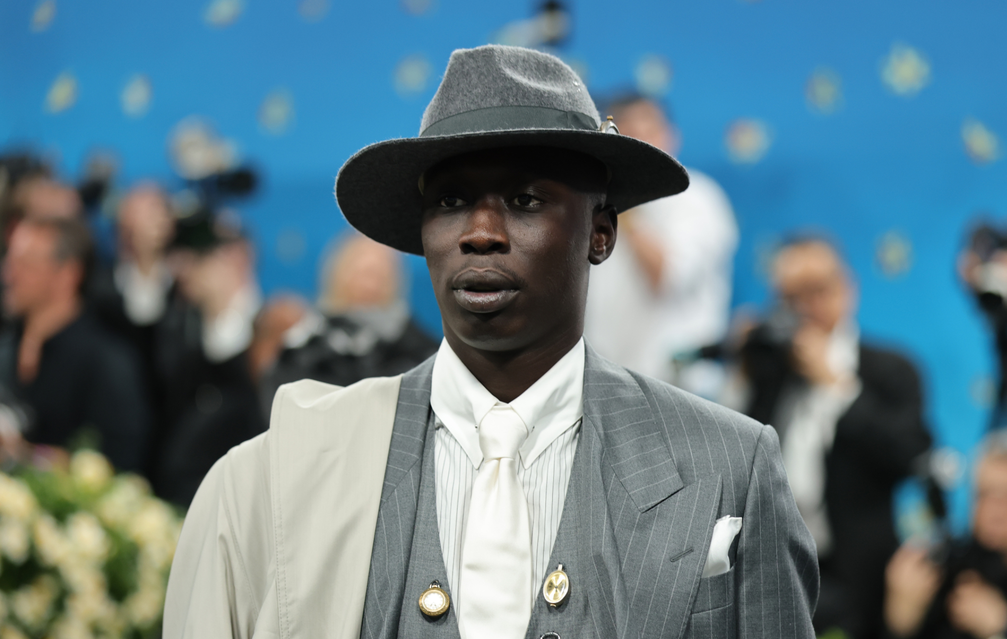 Khaby Lame attends the 2025 Met Gala, photo by Dia Dipasupil/Getty