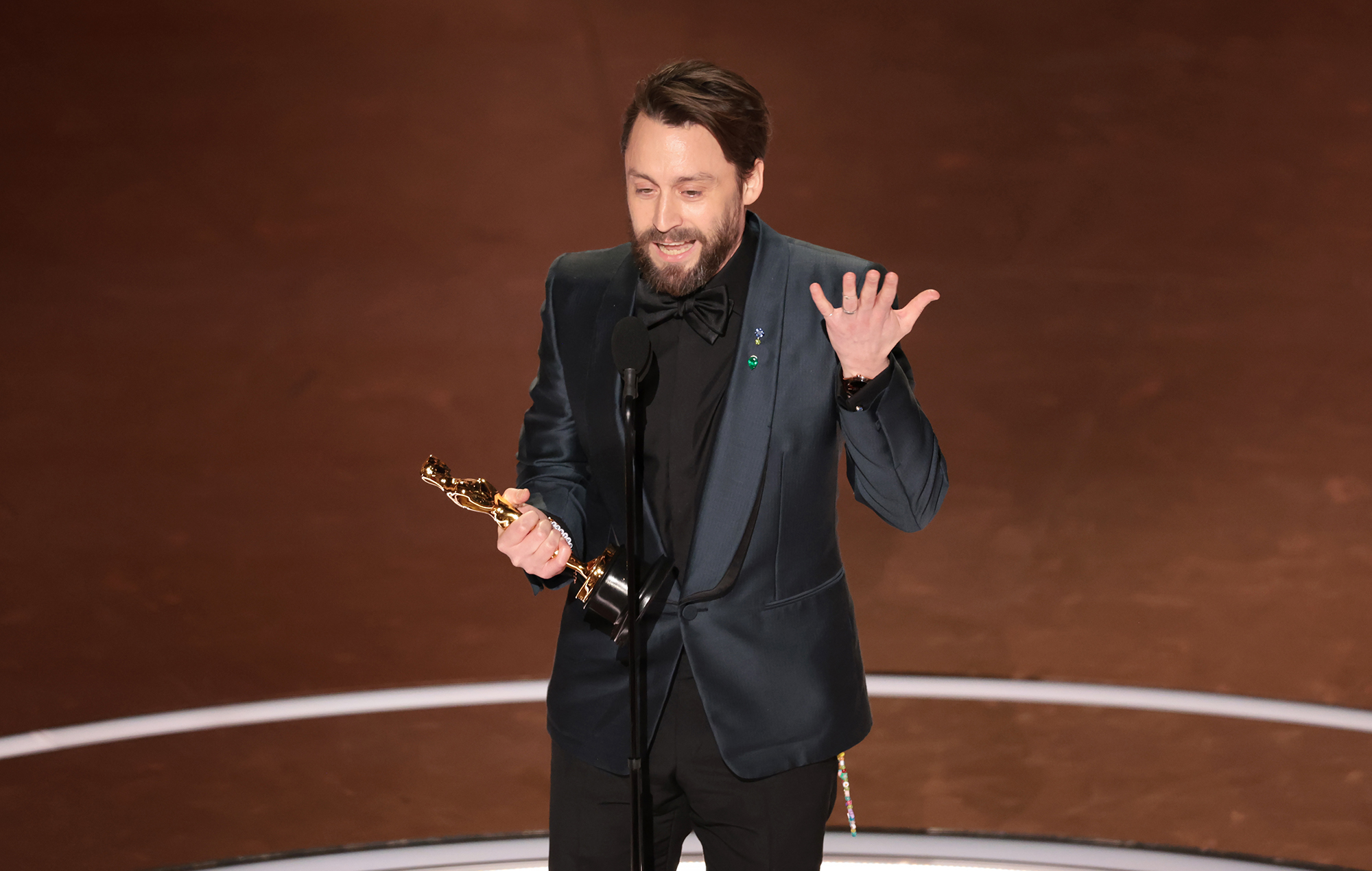 Kieran Culkin at the Oscars