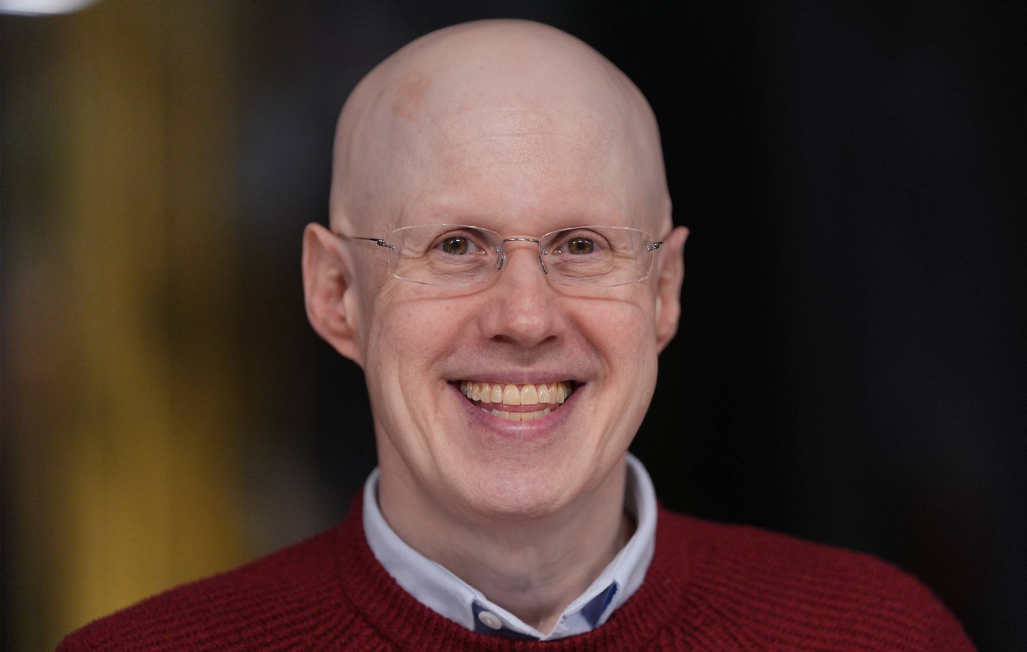 Matt Lucas at London Fashion Week