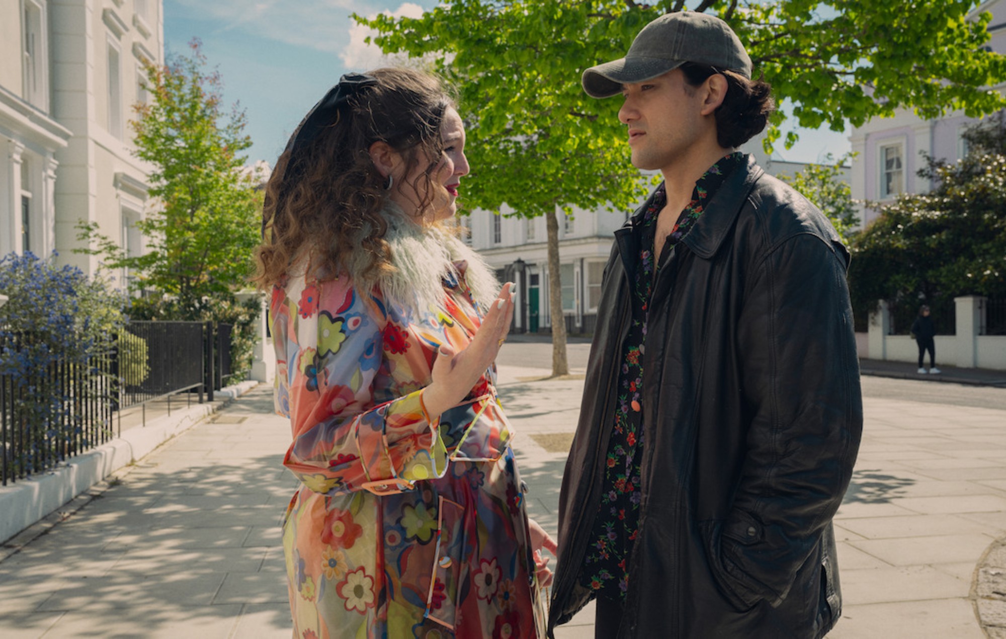 Megan Stalter and Will Sharpe in Lena Dunham's Netflix rom-com series 'Too Much'.