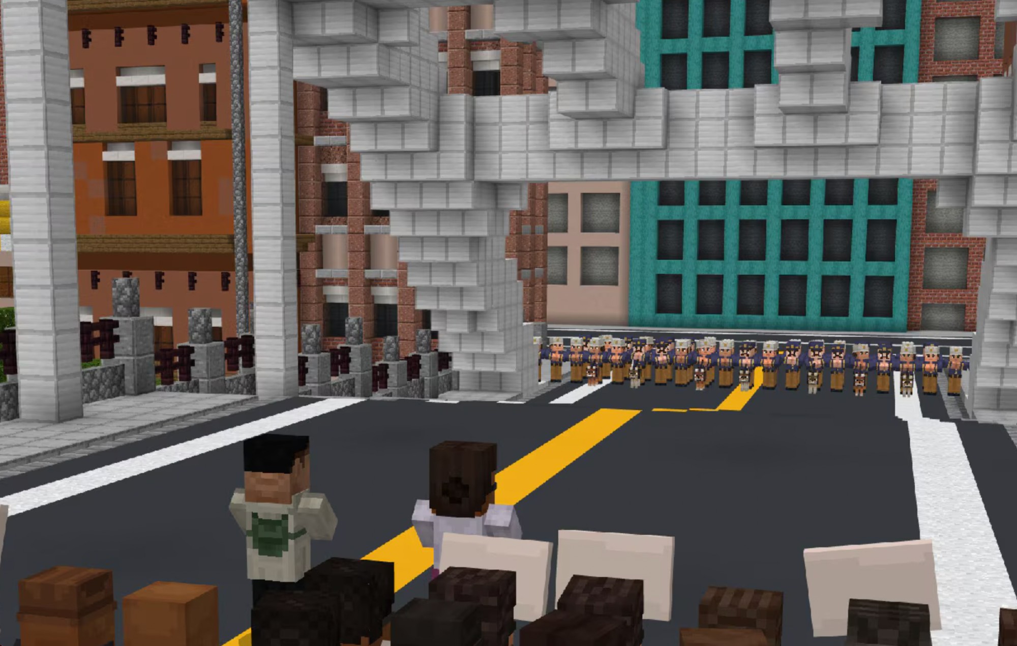 'Minecraft's 'Lessons In Good Trouble' DLC.