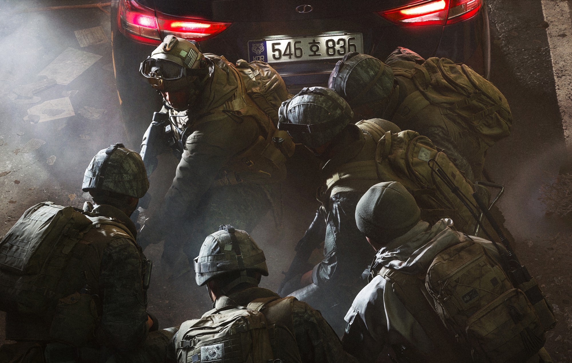 'Call Of Duty: Modern Warfare 4' campaign art.