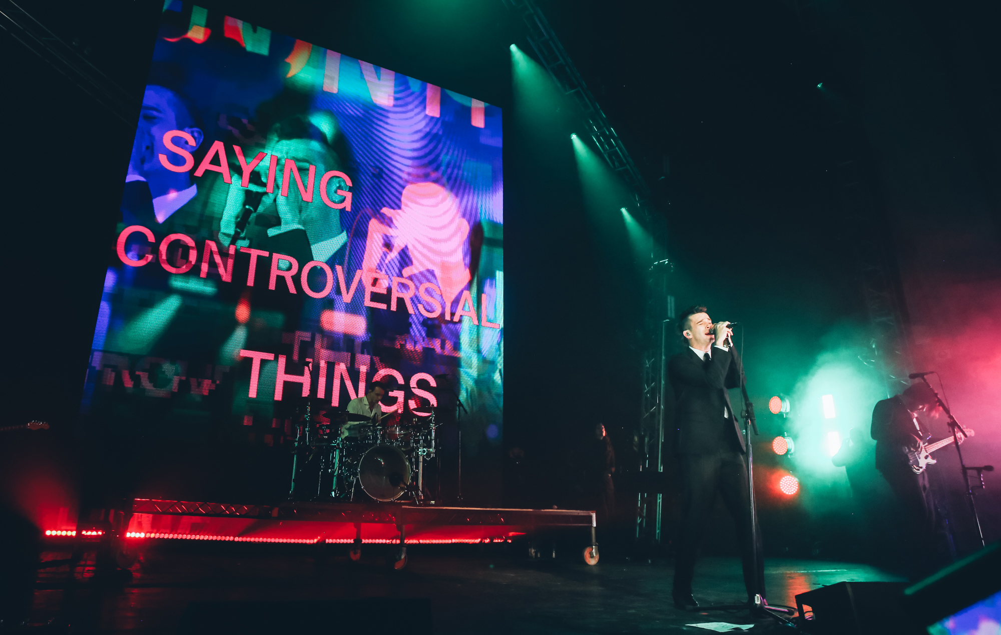 The 1975 performing at the NME Awards 2020, photo by Andy Ford