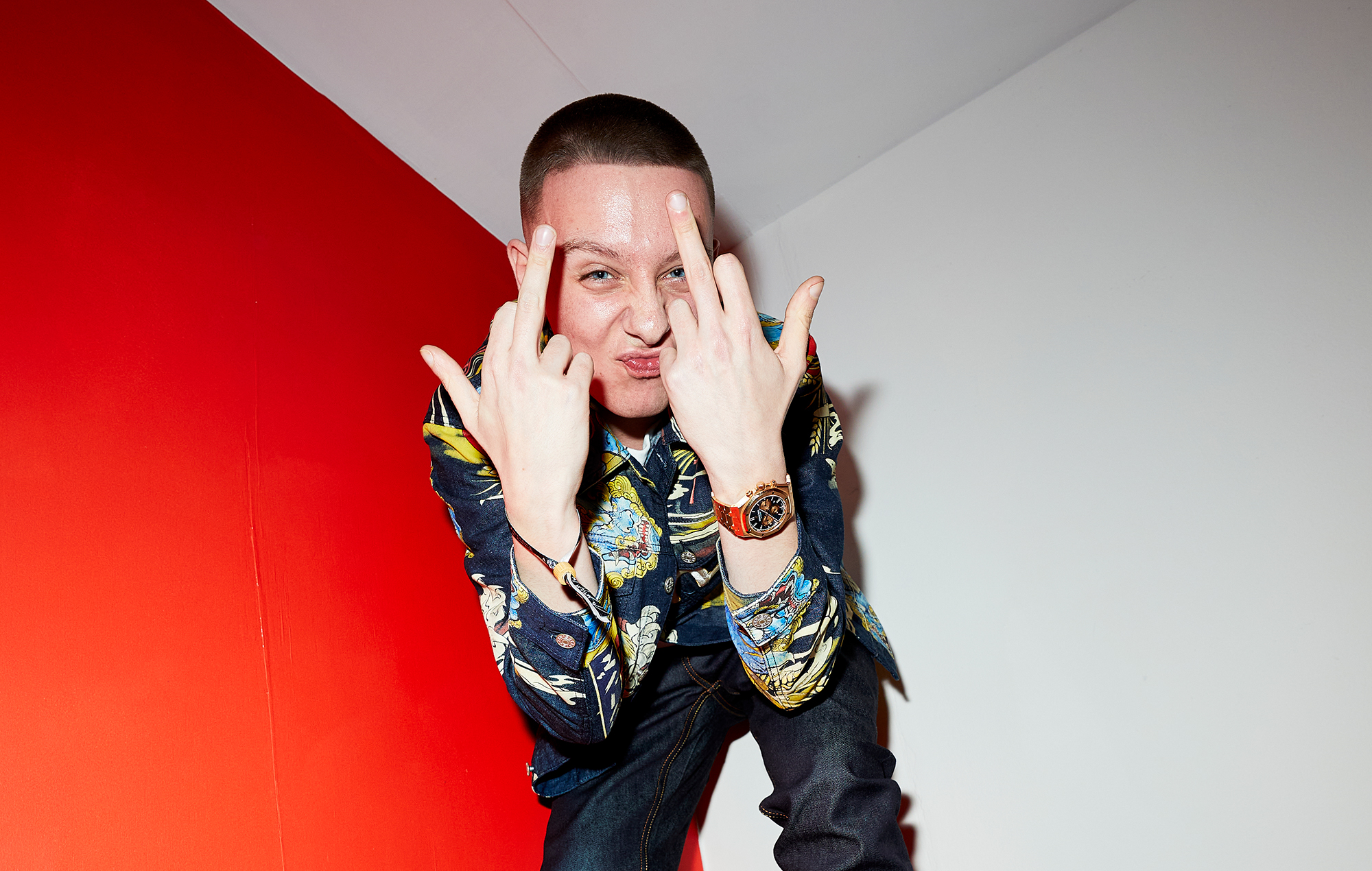 Aitch at the BandLab NME Awards 2022, photo by Zoe McConnell