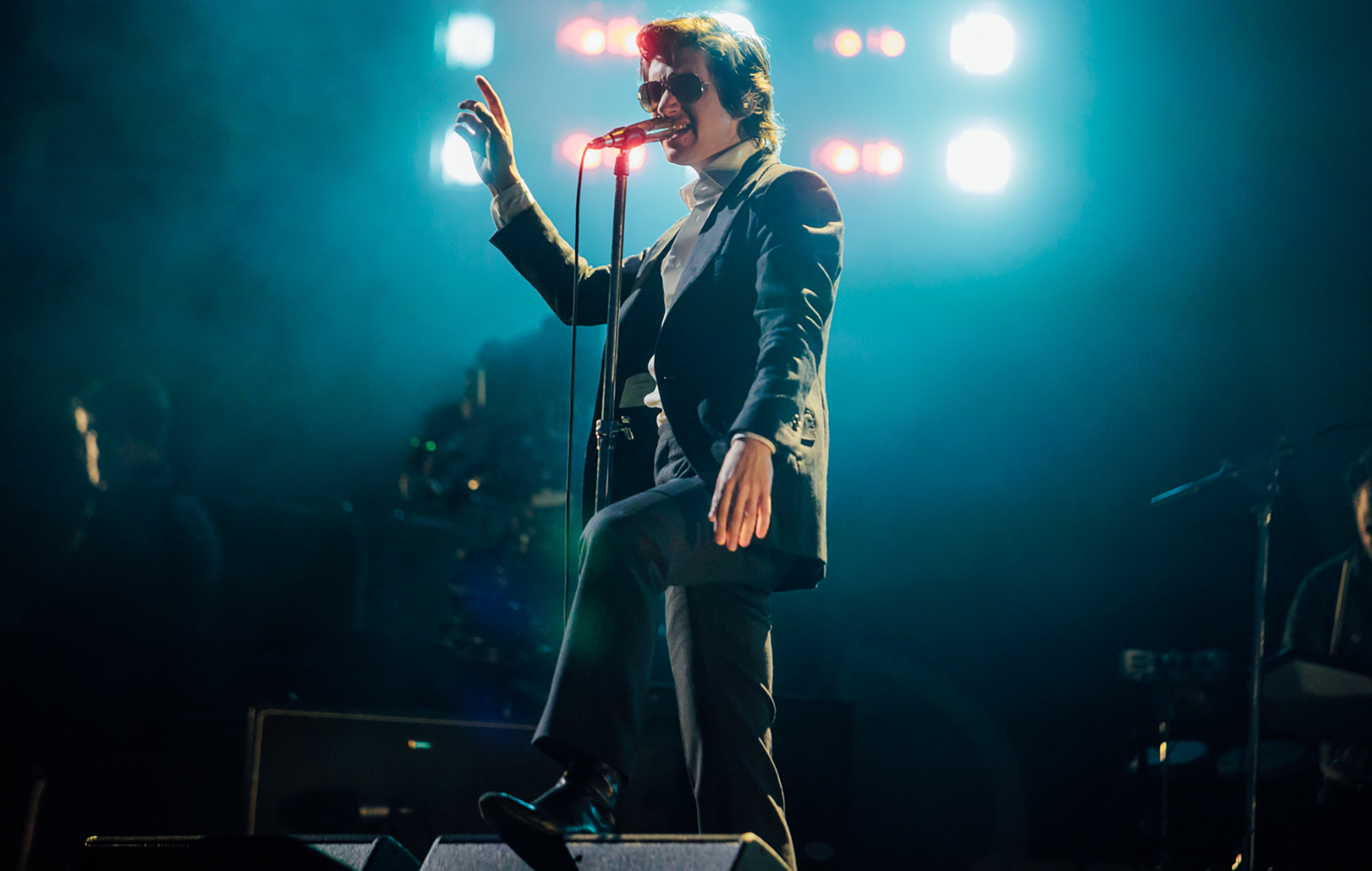 Arctic Monkeys live at Glastonbury 2023, photo by Andy Ford