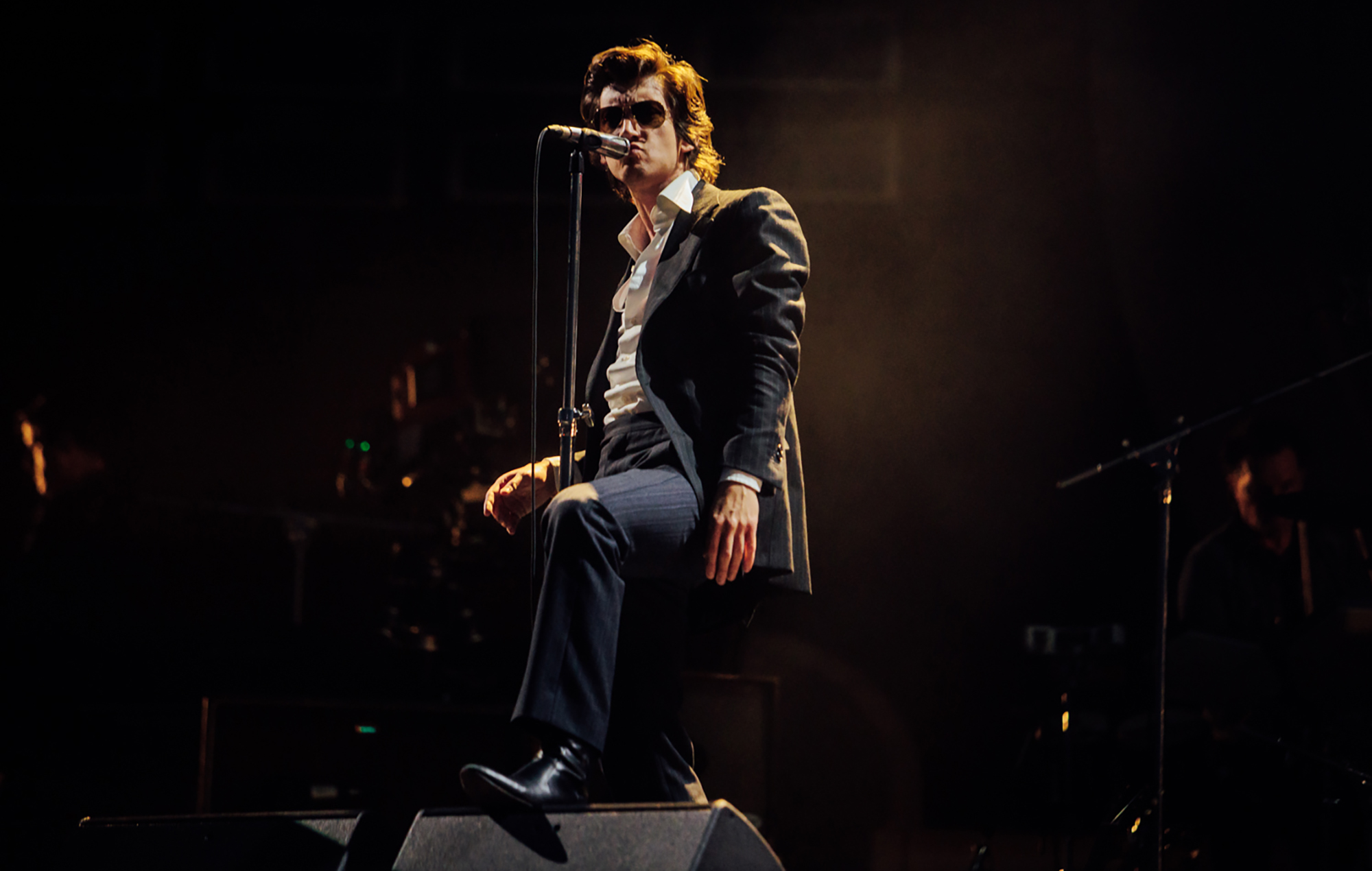 Arctic Monkeys live at Glastonbury 2023, photo by Andy Ford
