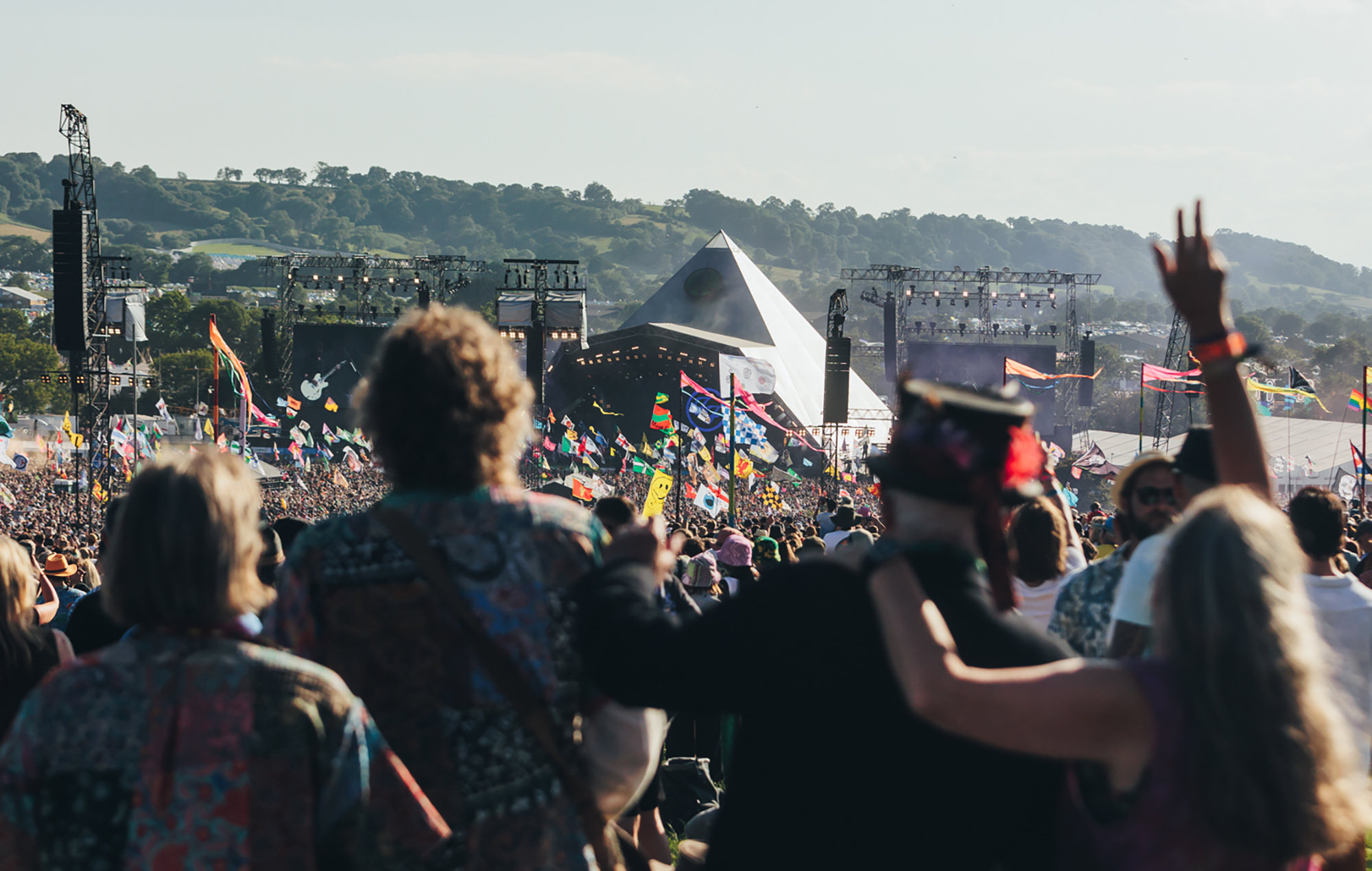 The crowd at Glastonbury 2023, photo by Andy Ford