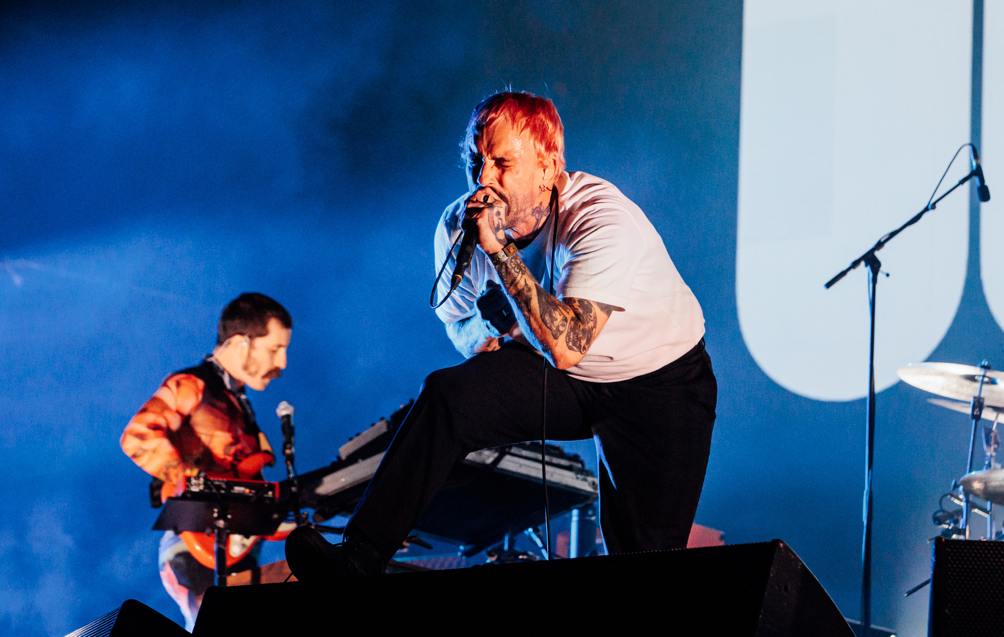 IDLES live at Glastonbury 2024, photo by Andy Ford