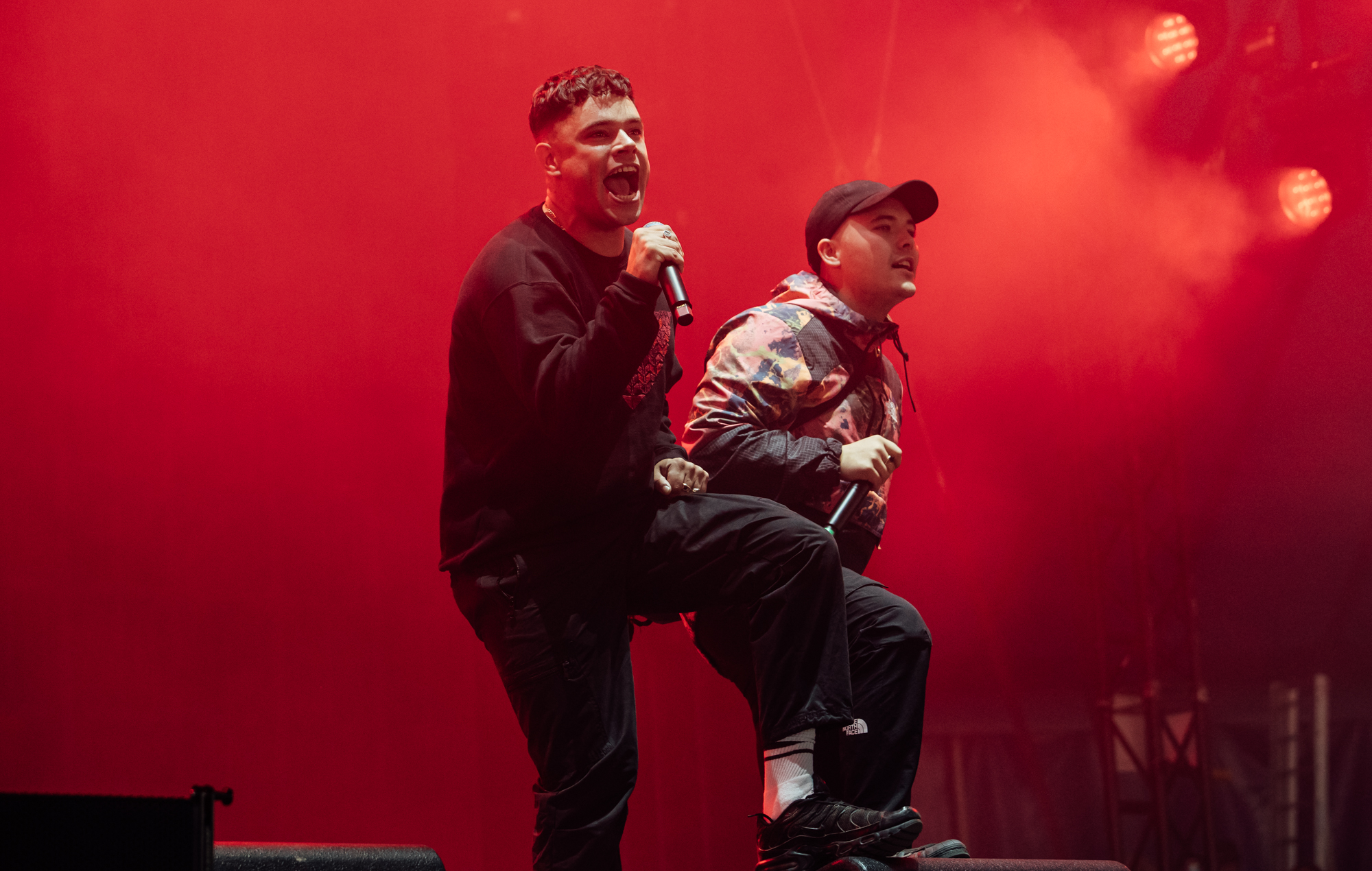 Kneecap live at Glastonbury 2024, photo by Andy Ford